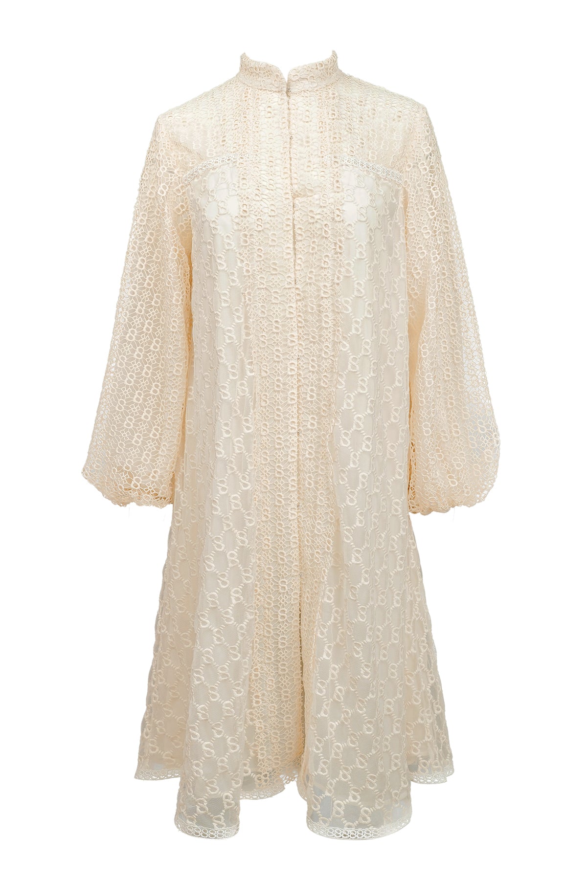 Monogram Lace Outer - Cream