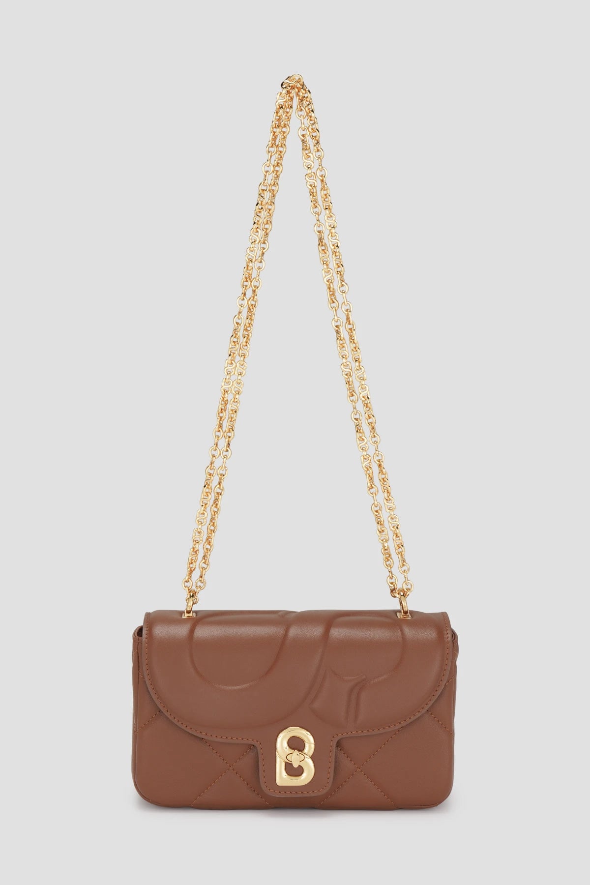 alana small bag in brown by buttonscarves