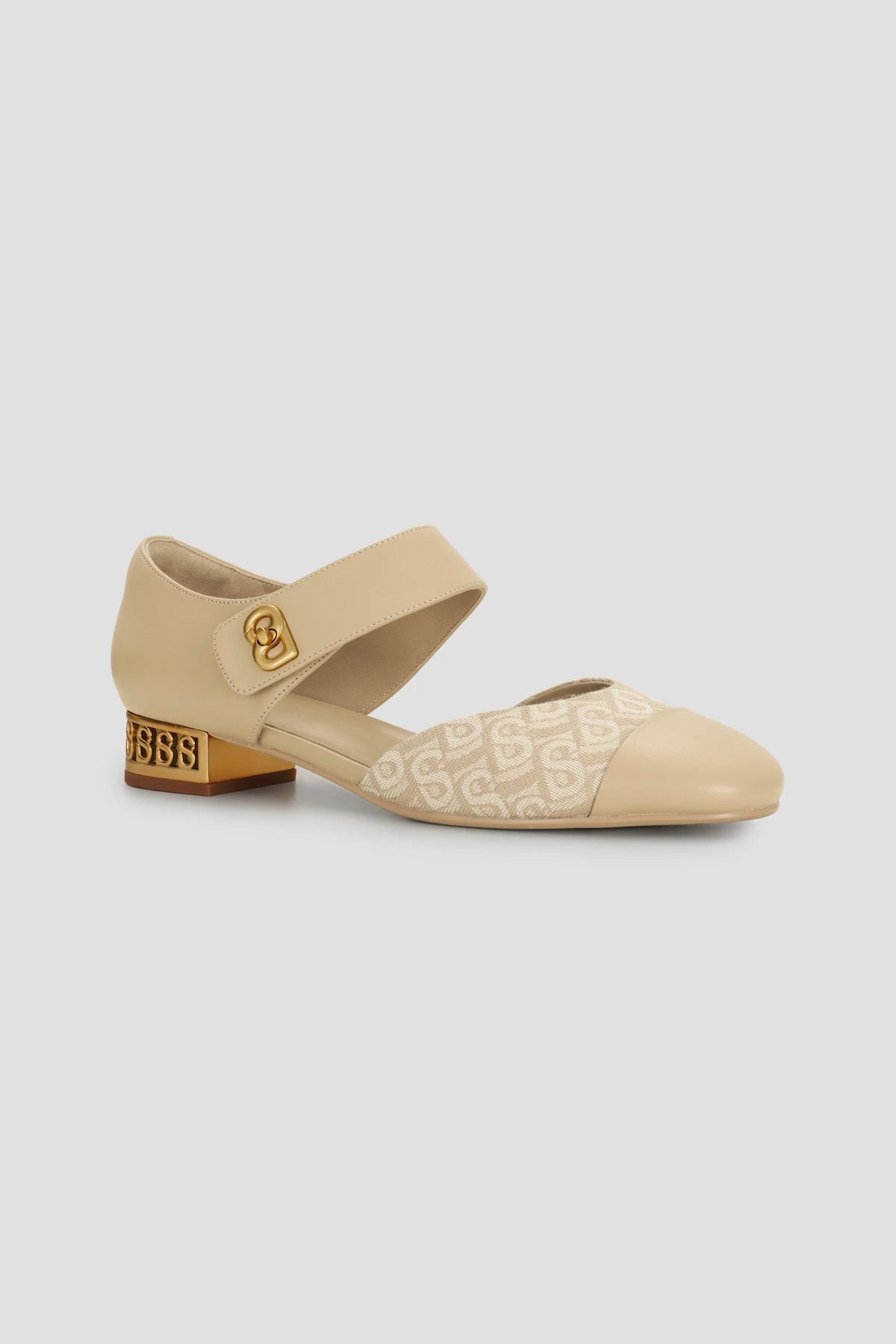 Bimu Strap Pump - Beige