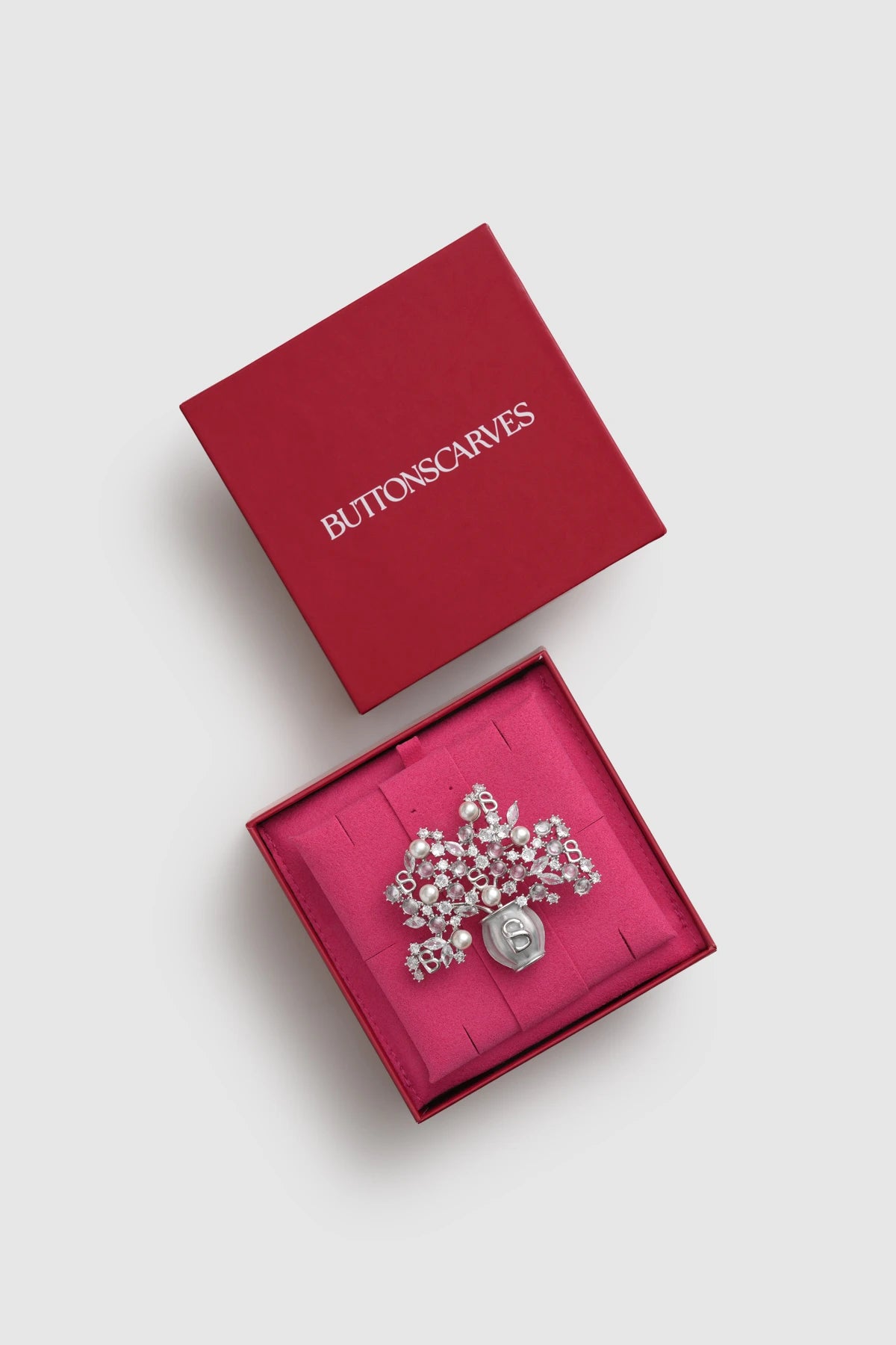 Bloomora Brooch - Silver