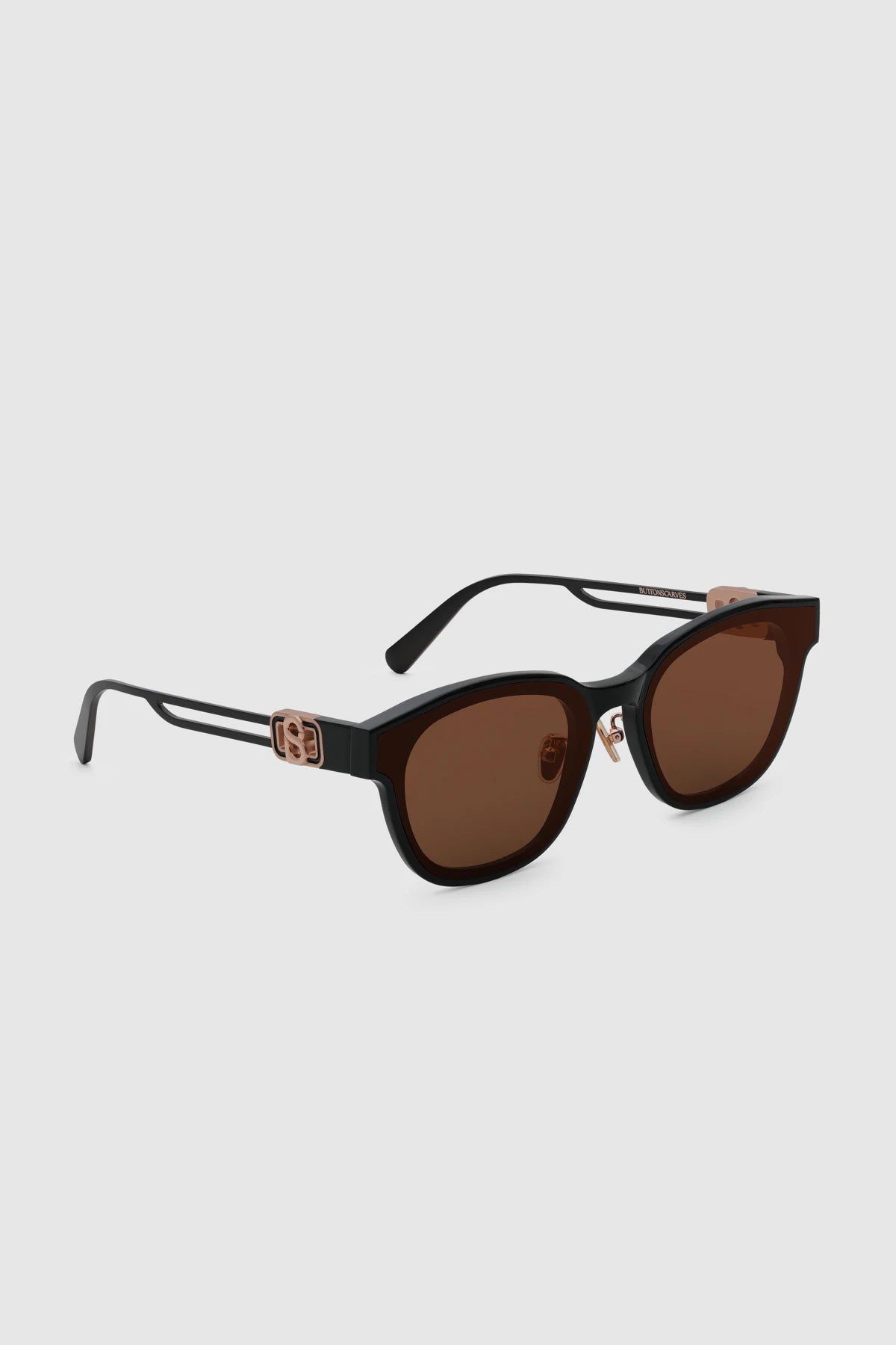 luca sunglasses in coffee by buttonscarves