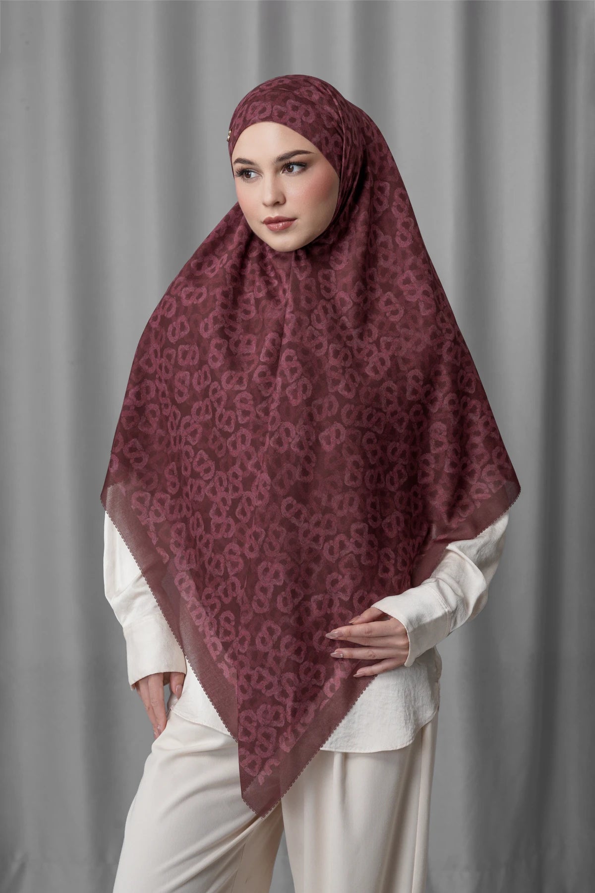 Samla de Fleur Tie Back Square - Vineyard