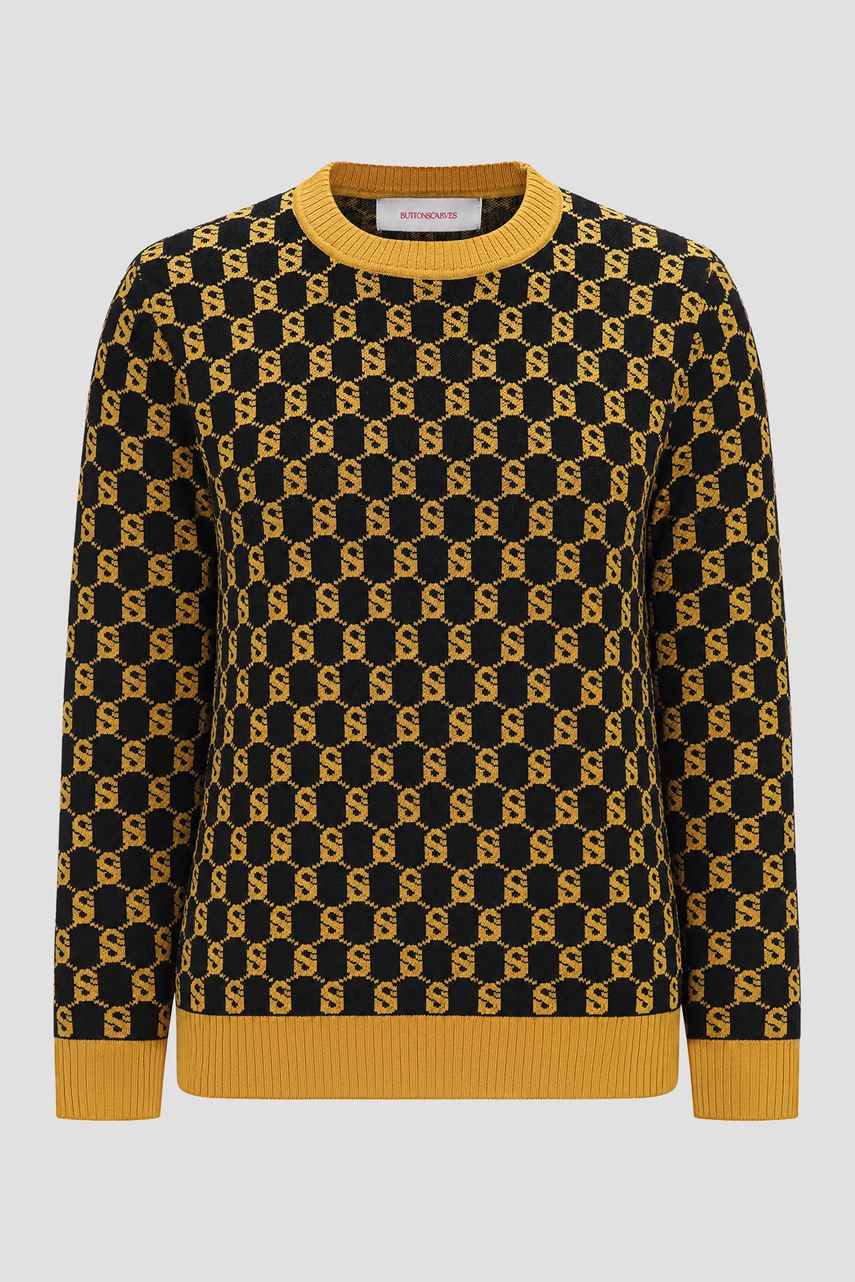 Signature Monogram Sweatshirt - Tumeric