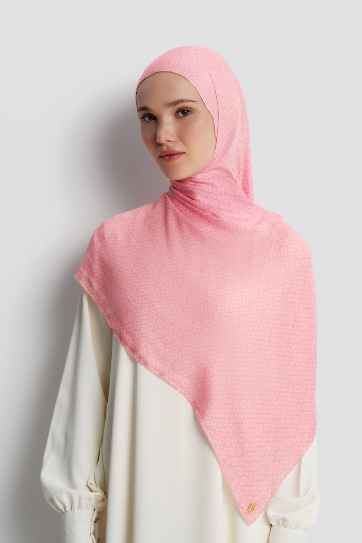 Tapis Viscose Shawl - Bridal Rose