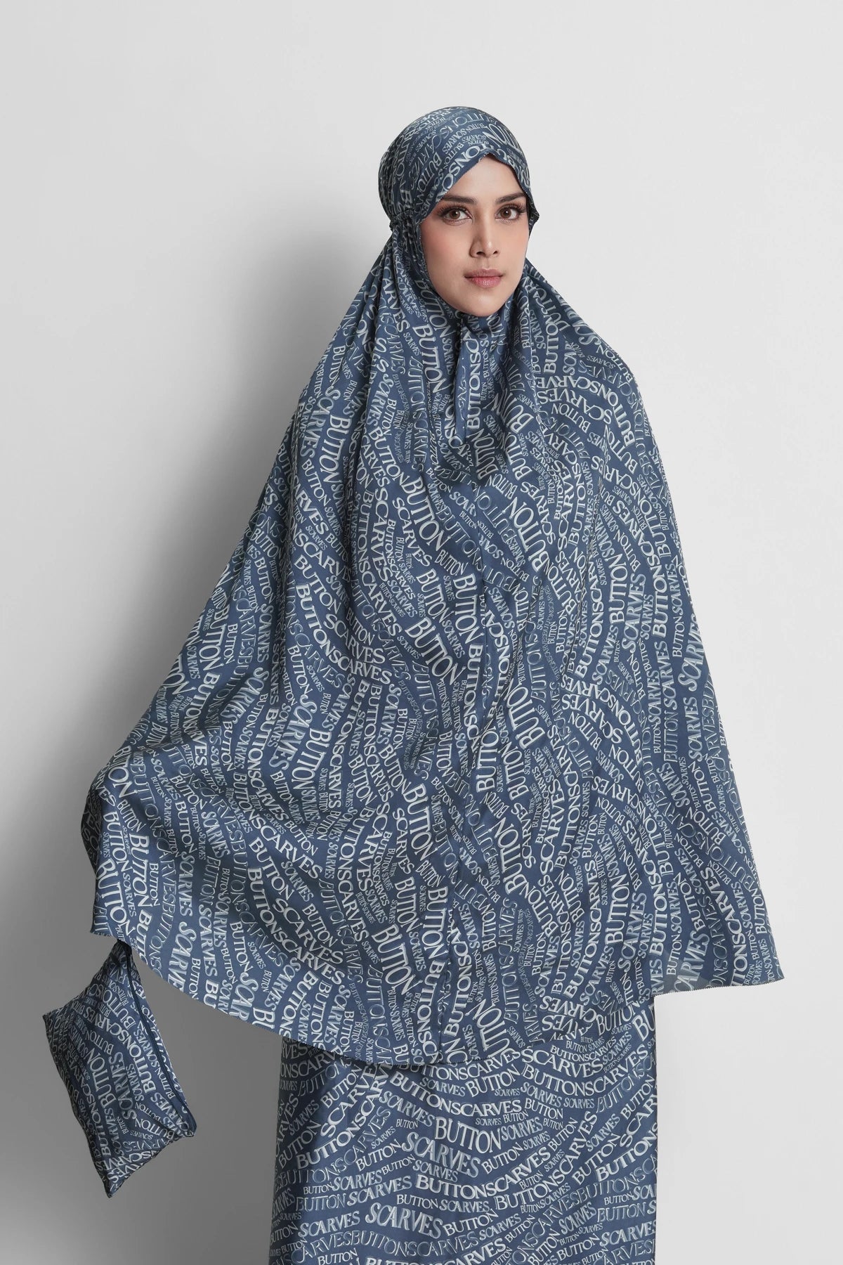 Waves Monogram Prayer Robe - Deep Dive