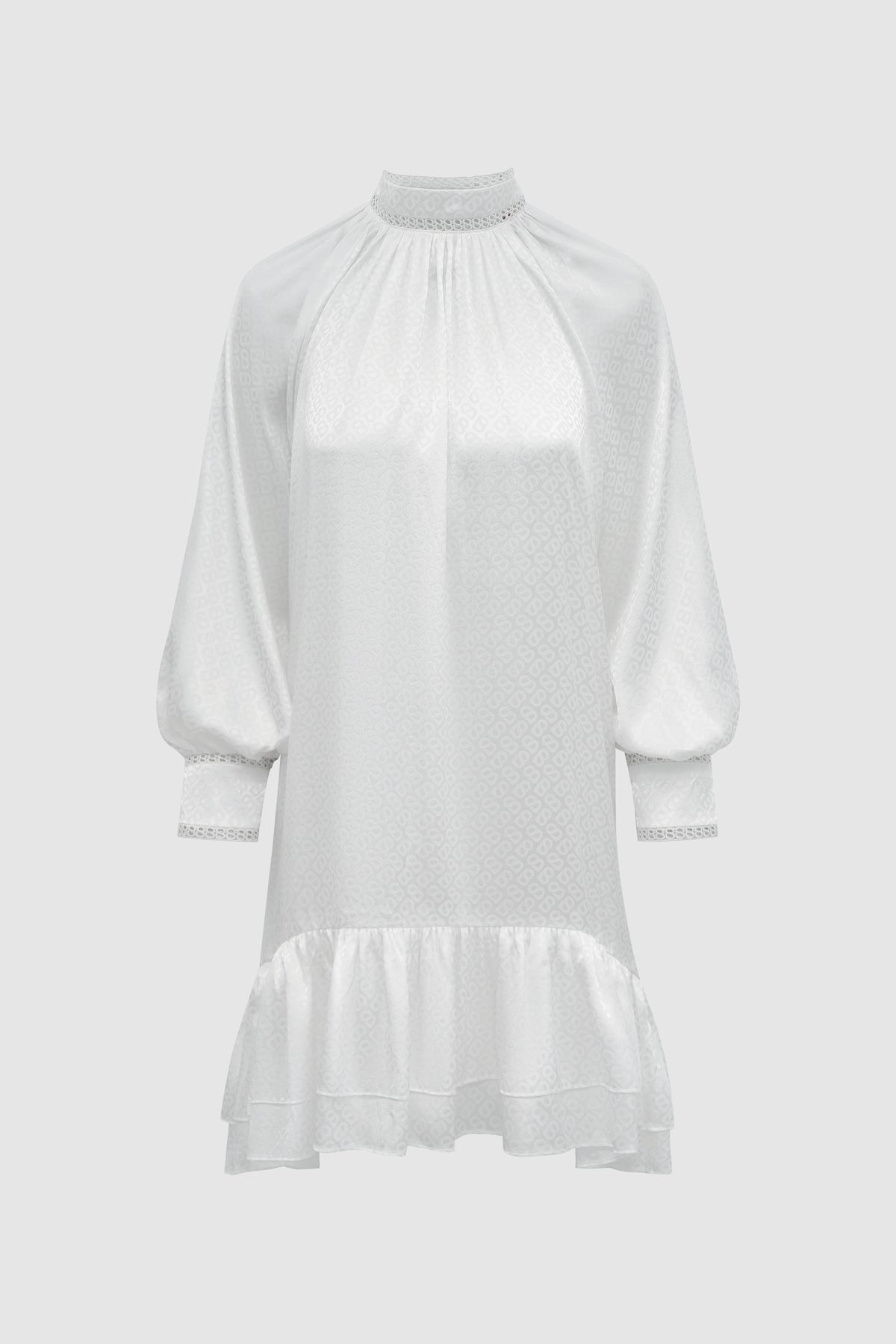 Elora Tapis Ruffle Tunic - Jasmine