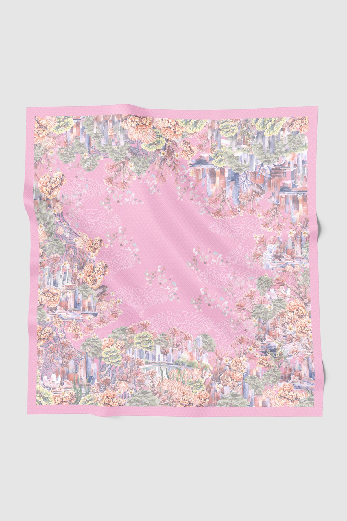 Singapore 2 Square - Rose Syrup