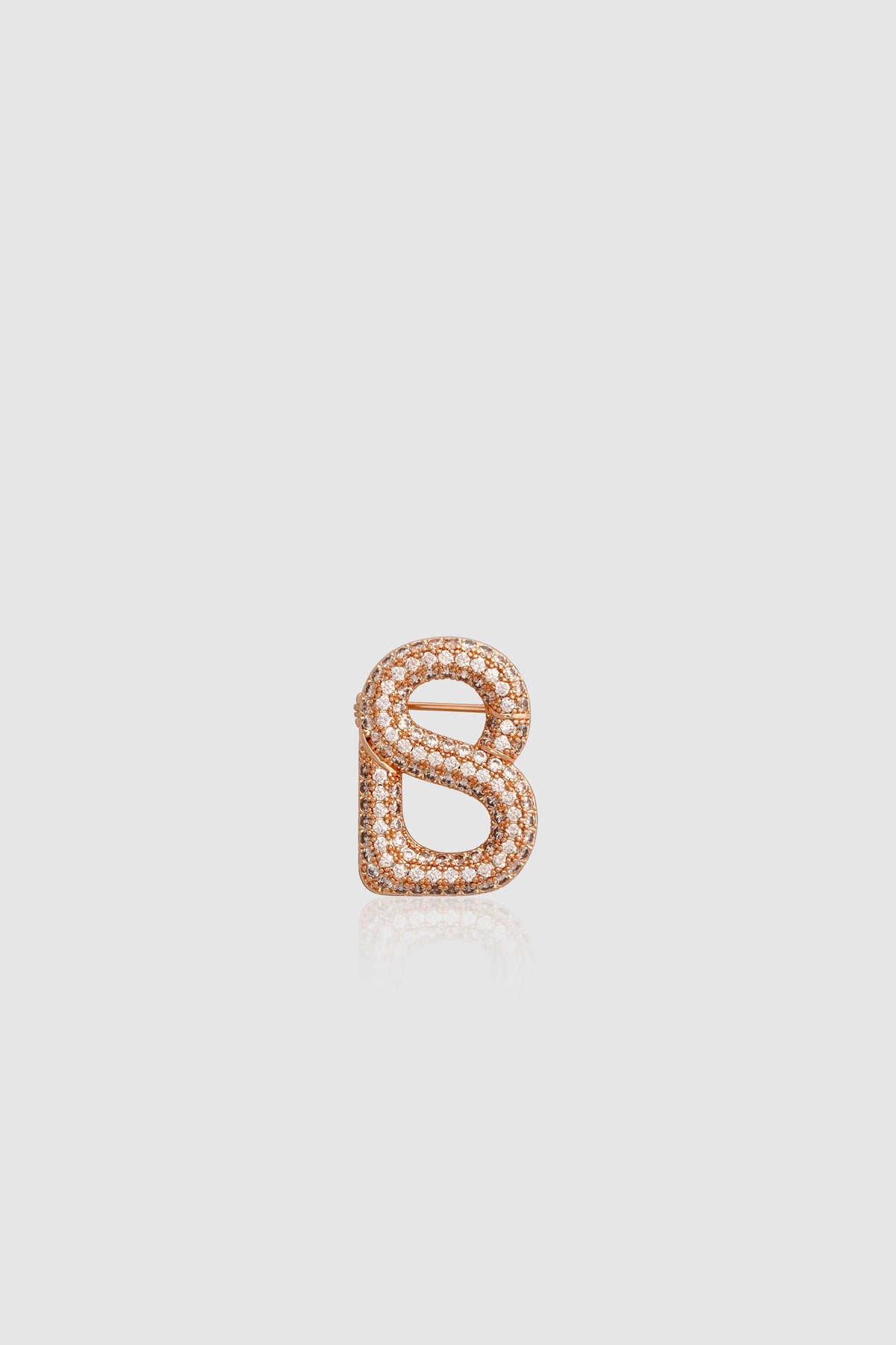 Petite Claire Brooch - Rose Gold