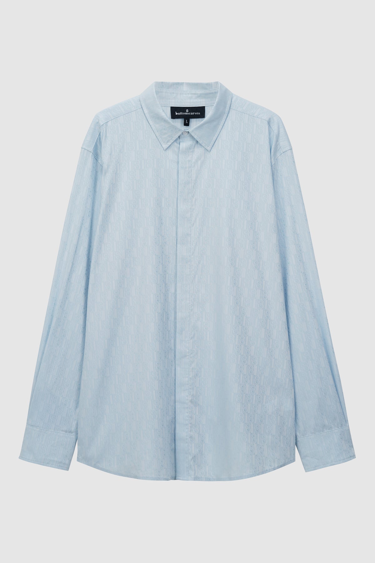 Leena Cotton Unisex Shirt - Blue