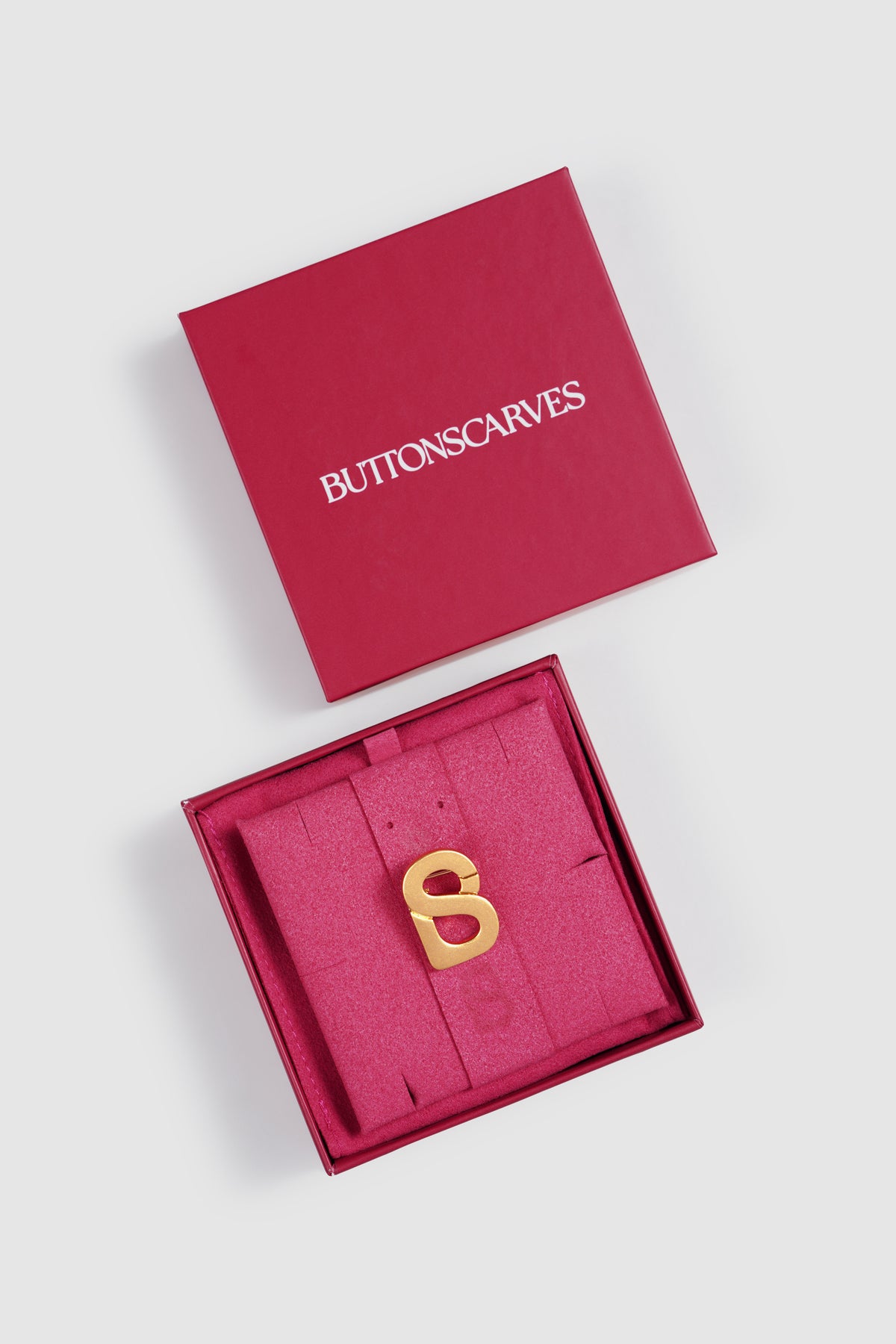 Petite Signature Flat Brooch - Gilding Gold