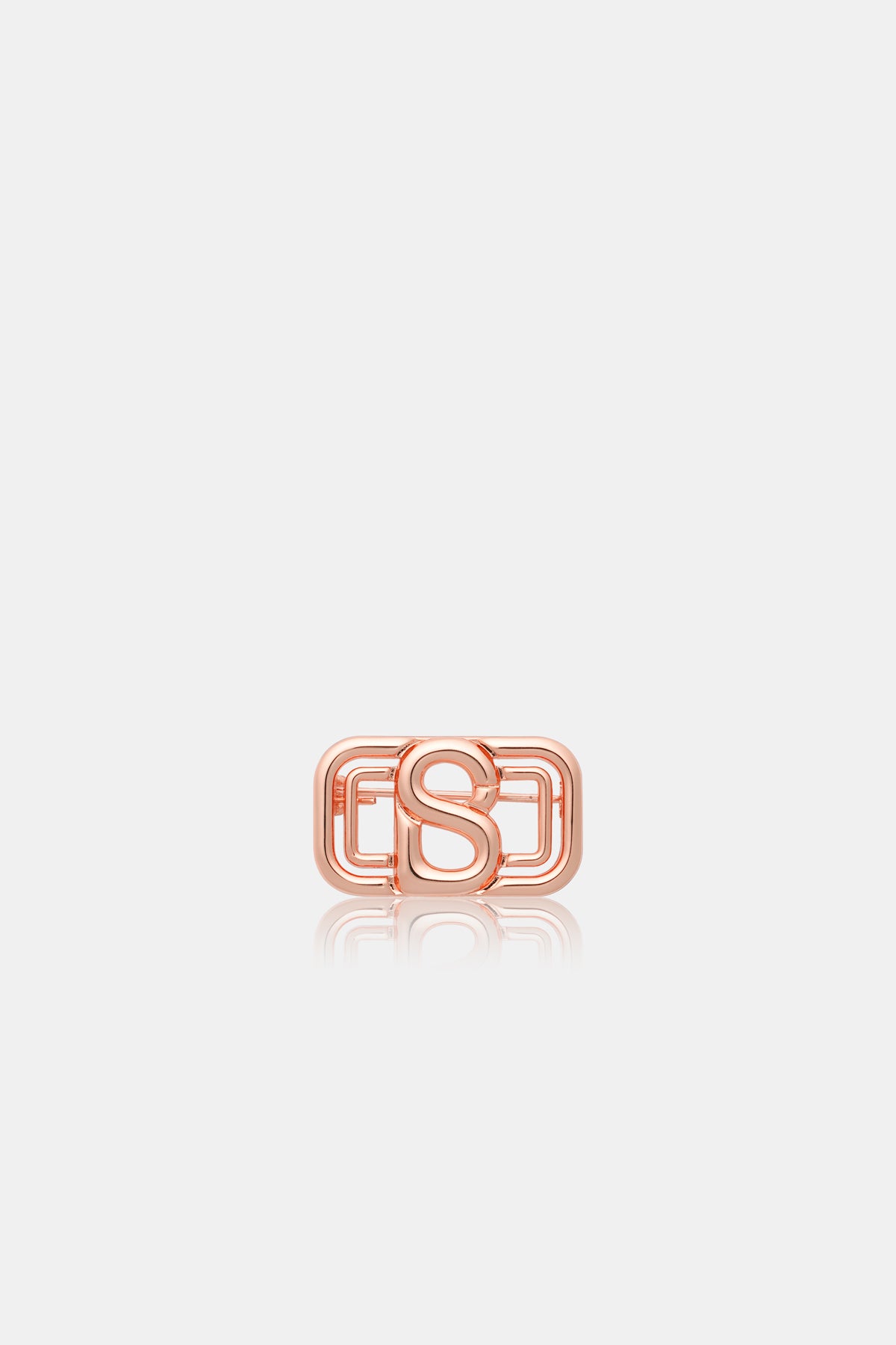 Briana Pin Brooch - Rose Gold