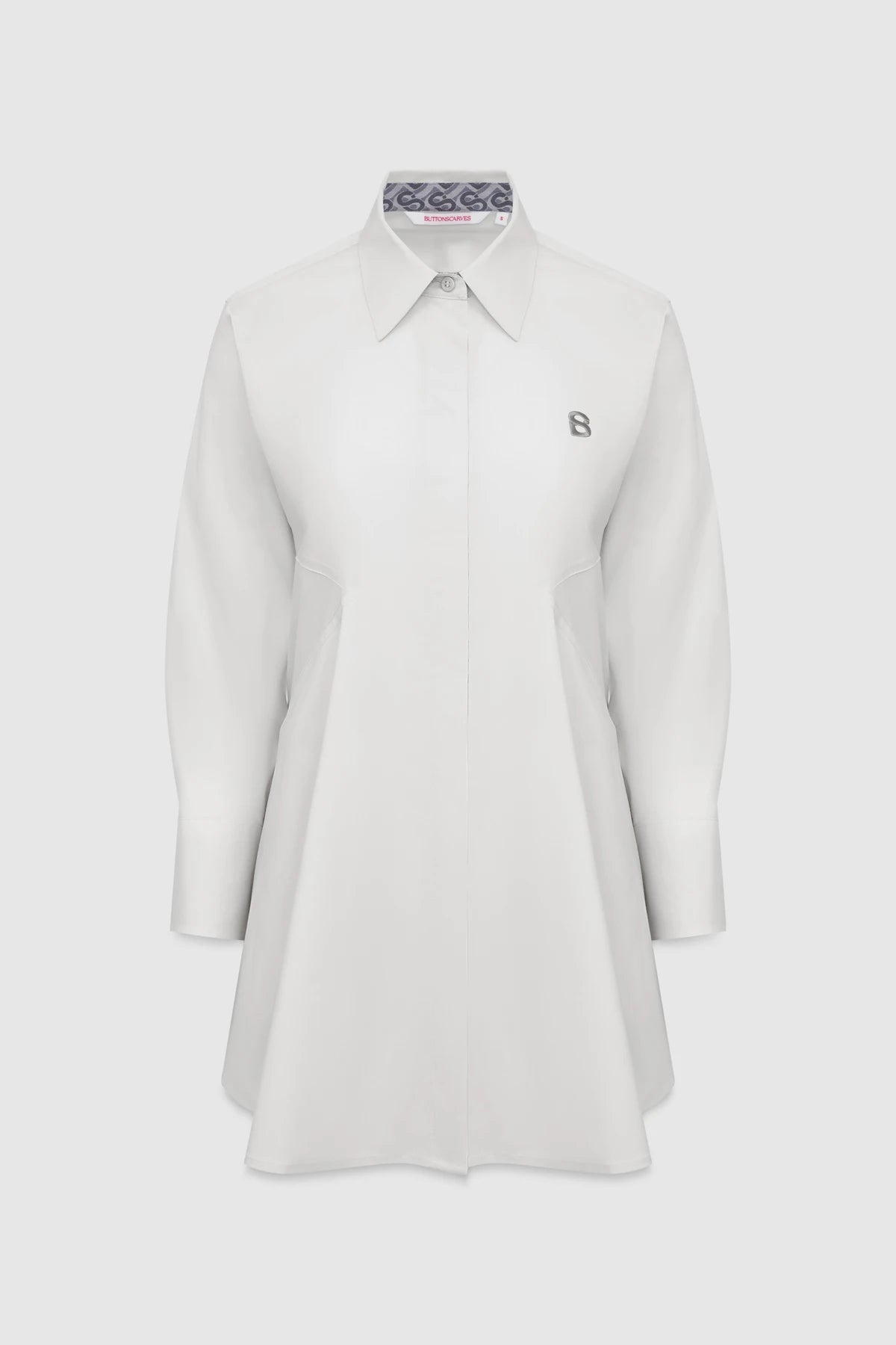 Signature Woman Poplin Shirt - White