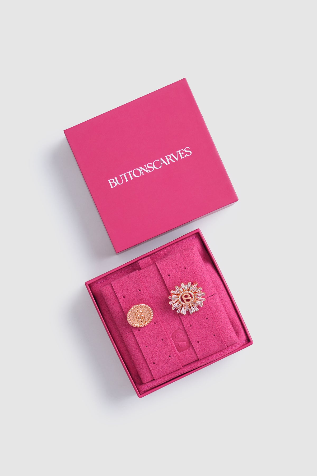 Round Pin Brooch Package 05 - Rose Gold