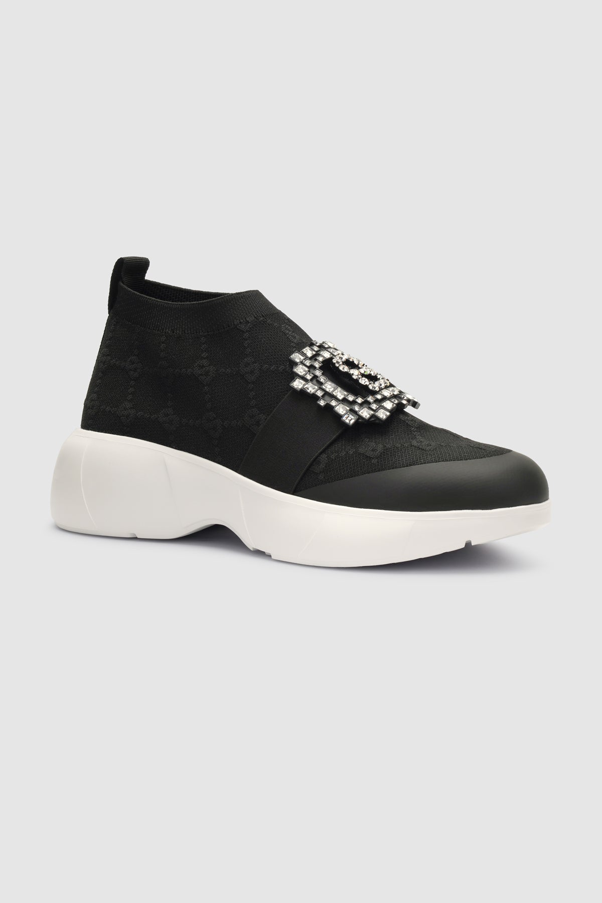 Beverly Stretch Sneakers - Black