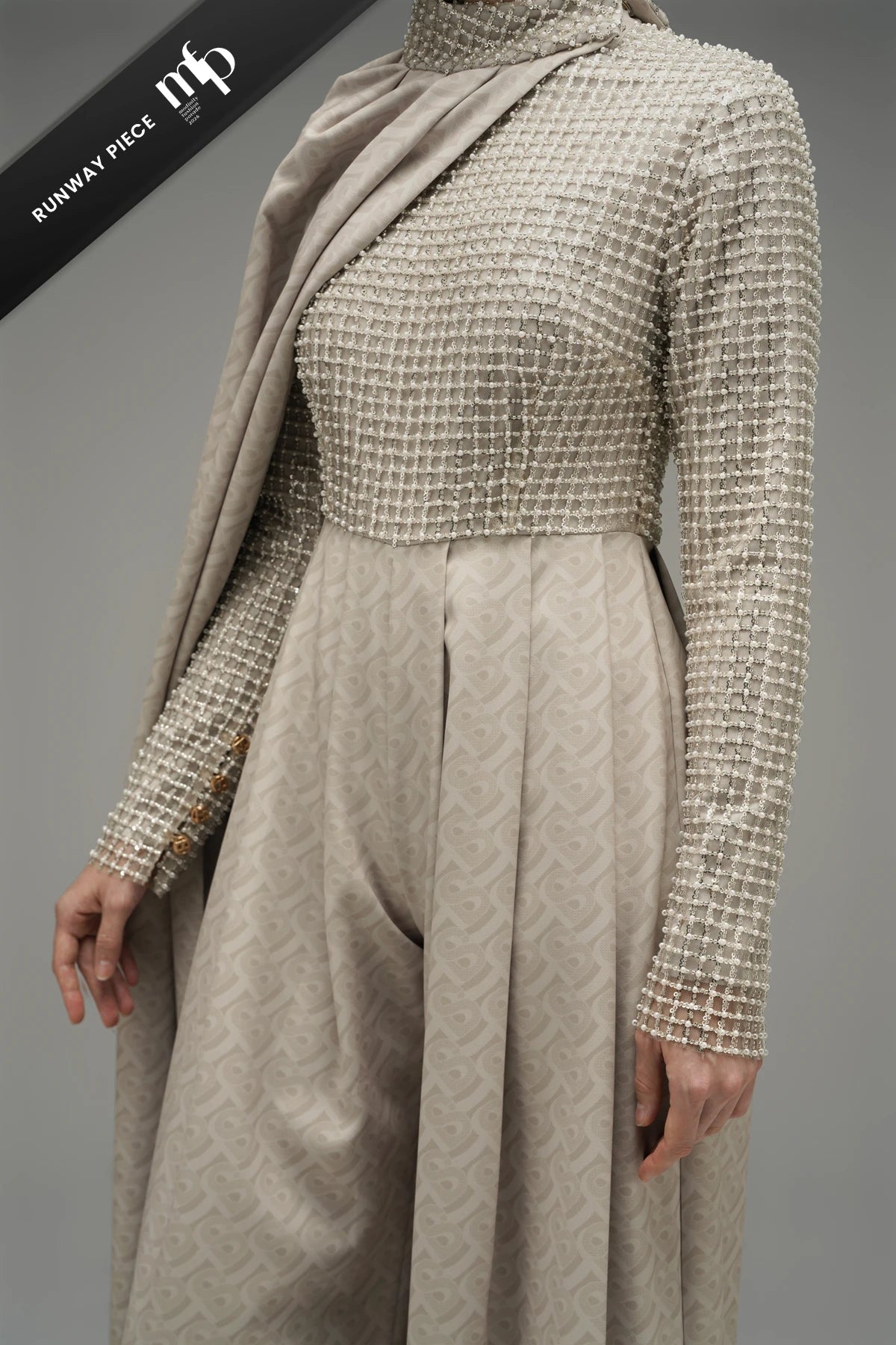 Bimu Beaded Set - Wheat