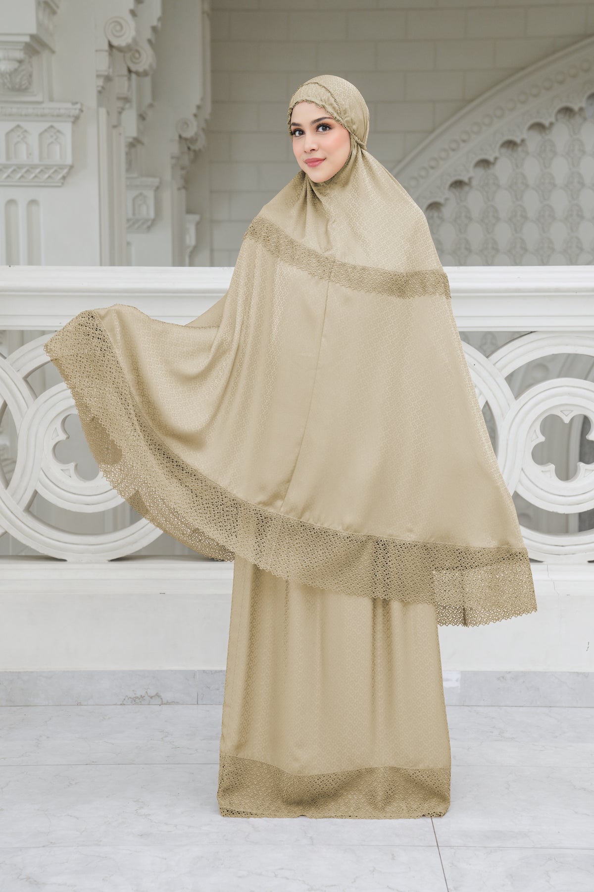 Safa Prayer Robe - Beige
