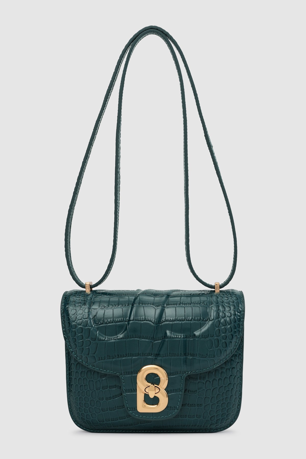 Alba Bag - Teal in Croco