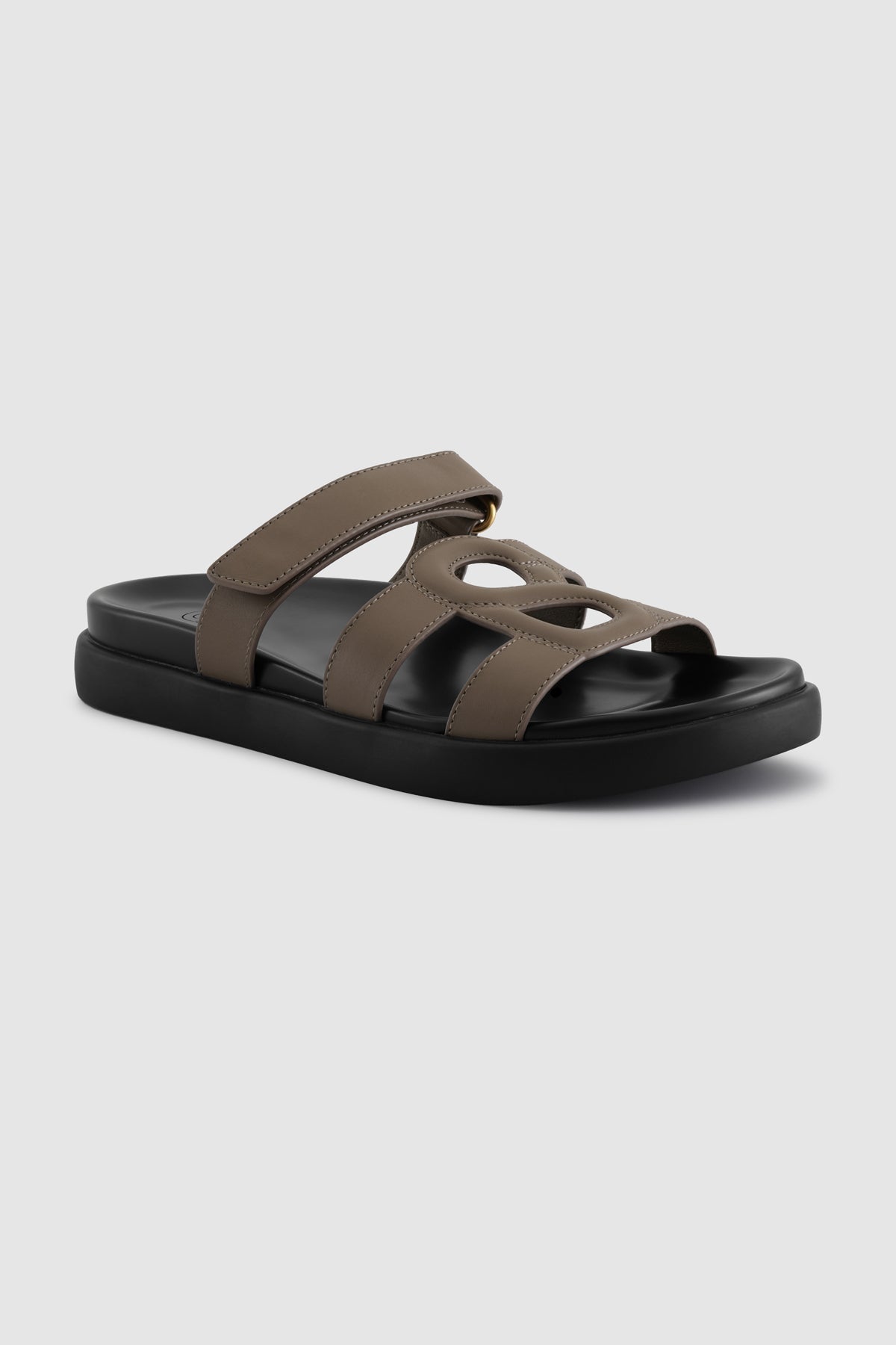 Kefi Signature Strap Sandal - Taupe