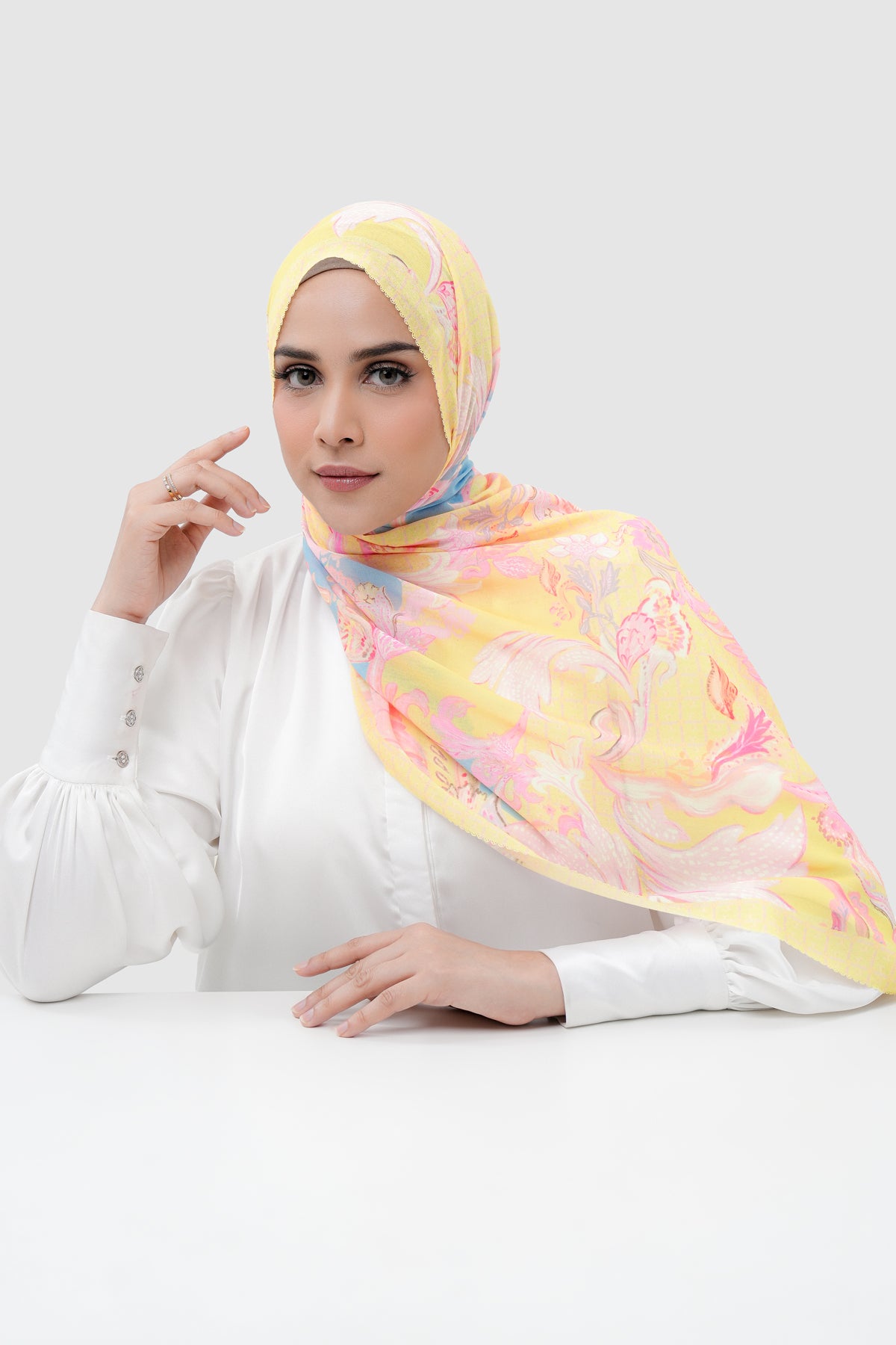Autograph 3.0 Voile Shawl - Wildflower