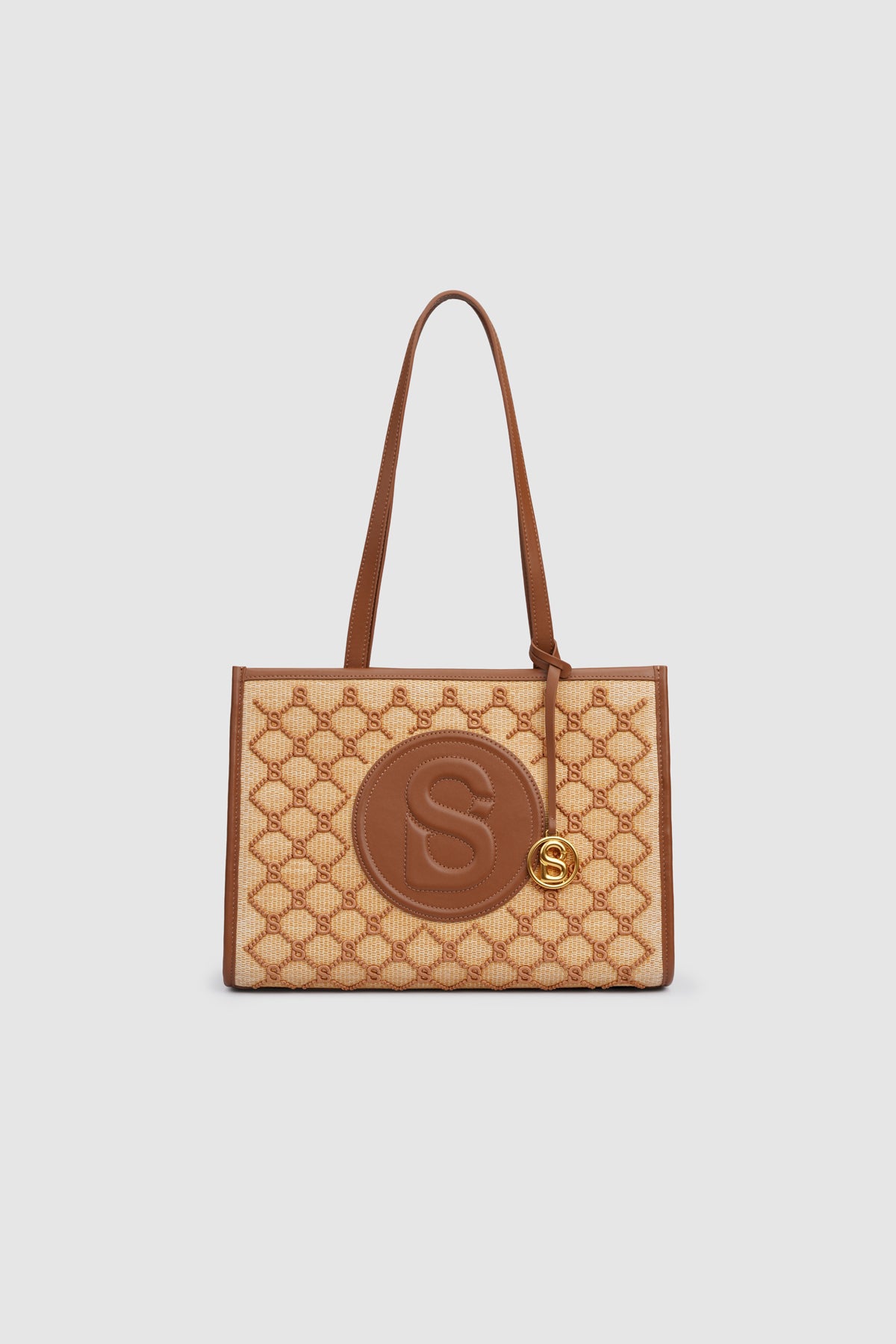Beverly Aaliya Tote Bag Small - Brown