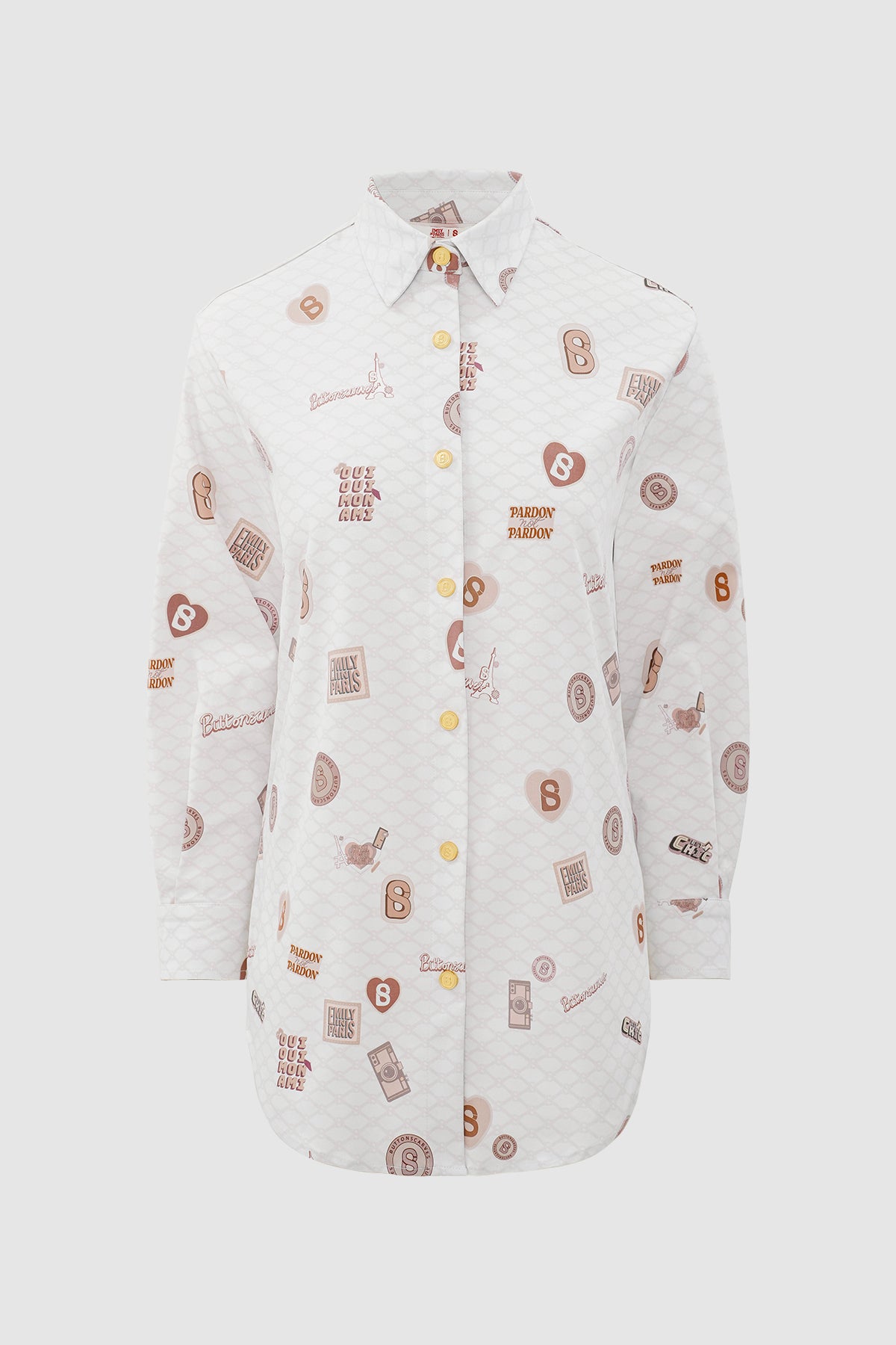 Parisian Basic Shirt - Ivory