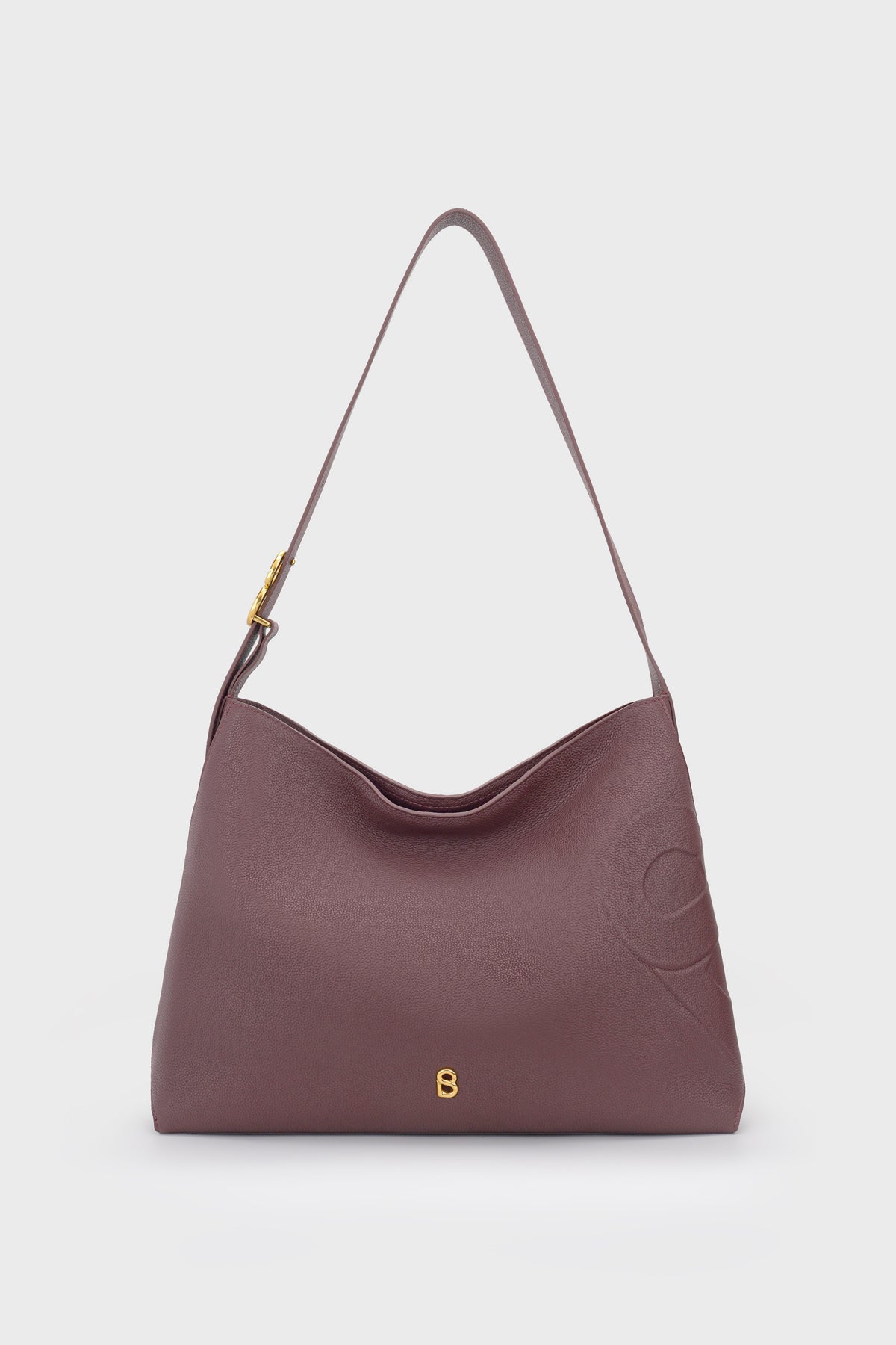 Aria Hobo Bag - Burgundy