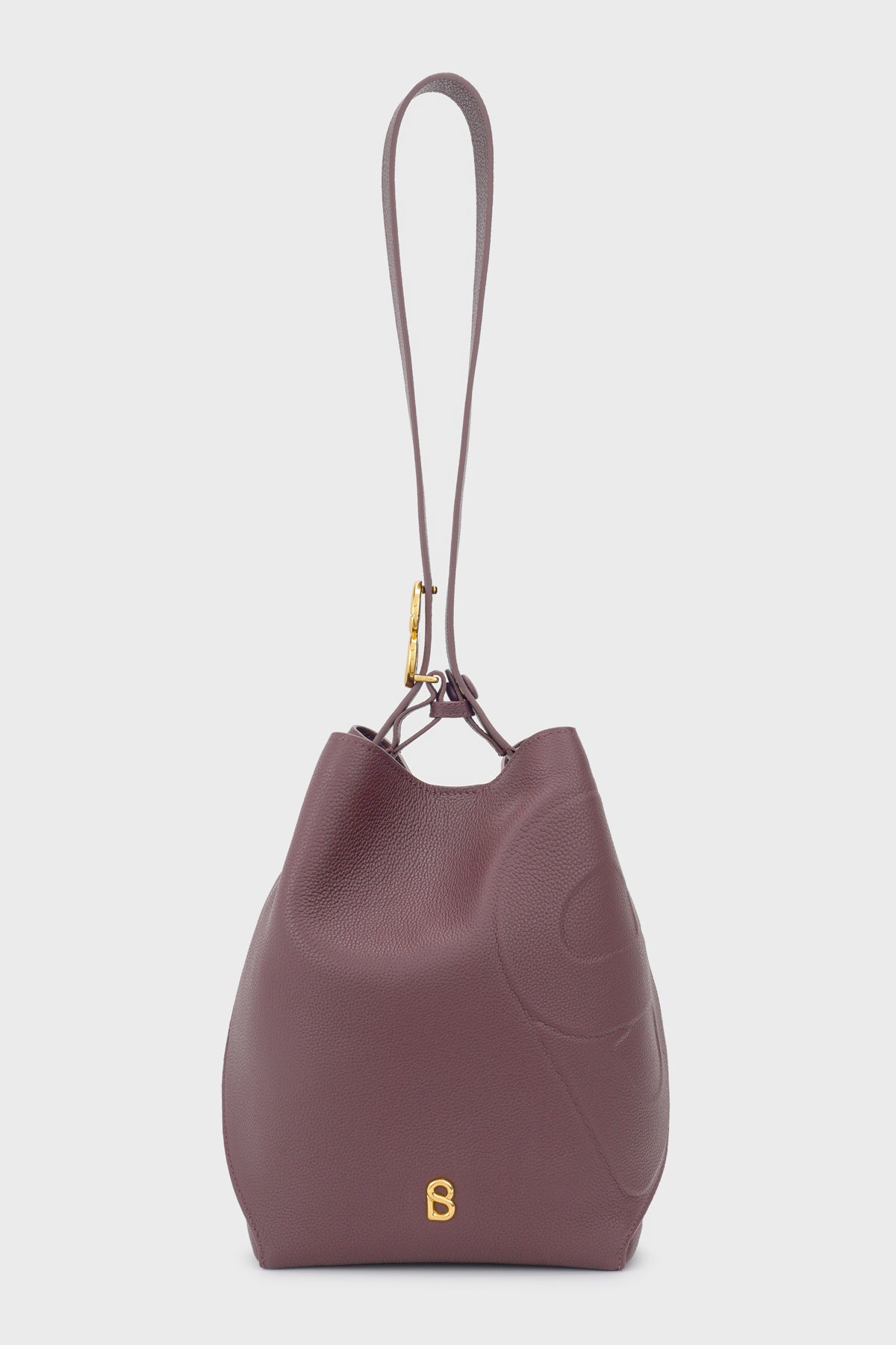 Aria Bucket Bag - Burgundy