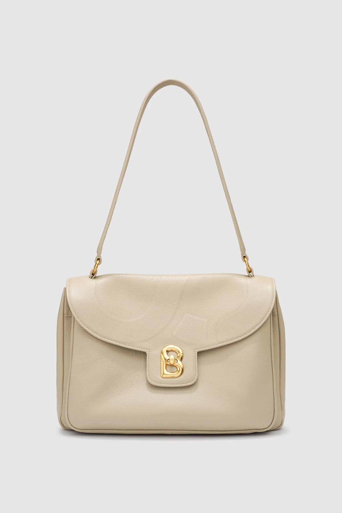 Savina Bag - Pebble Leather - Taupe