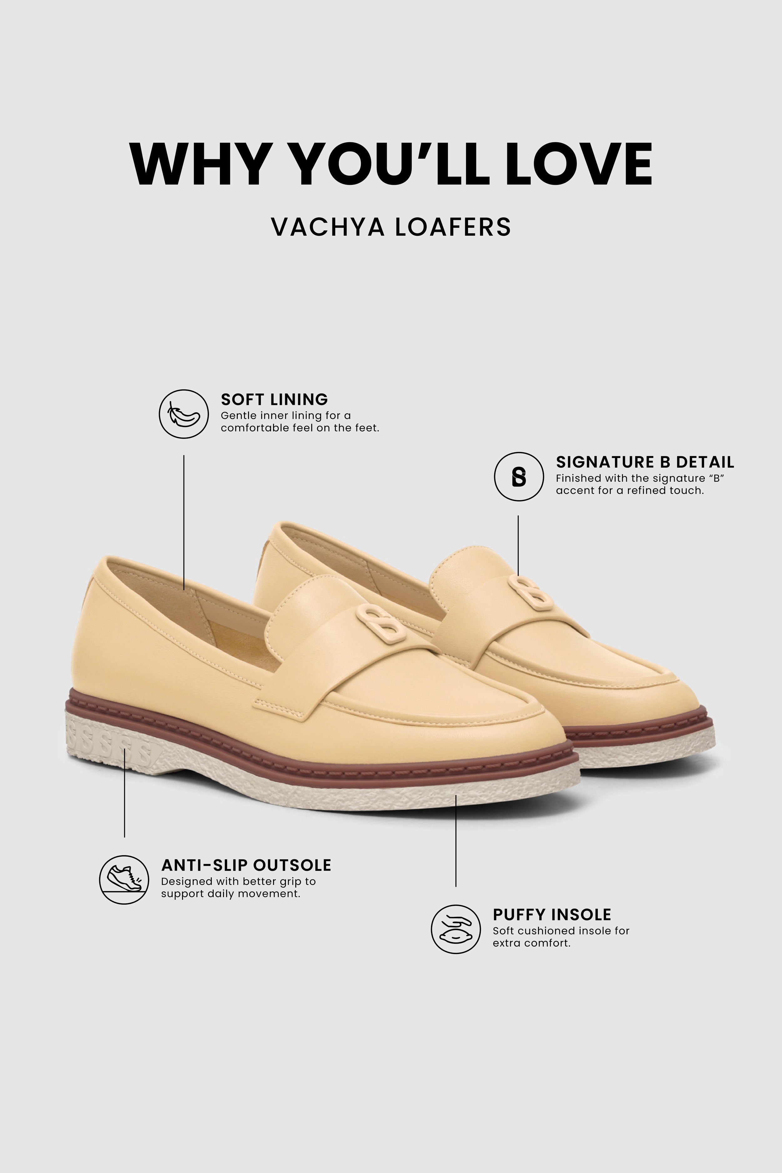Vachya Loafer - Butter Yellow