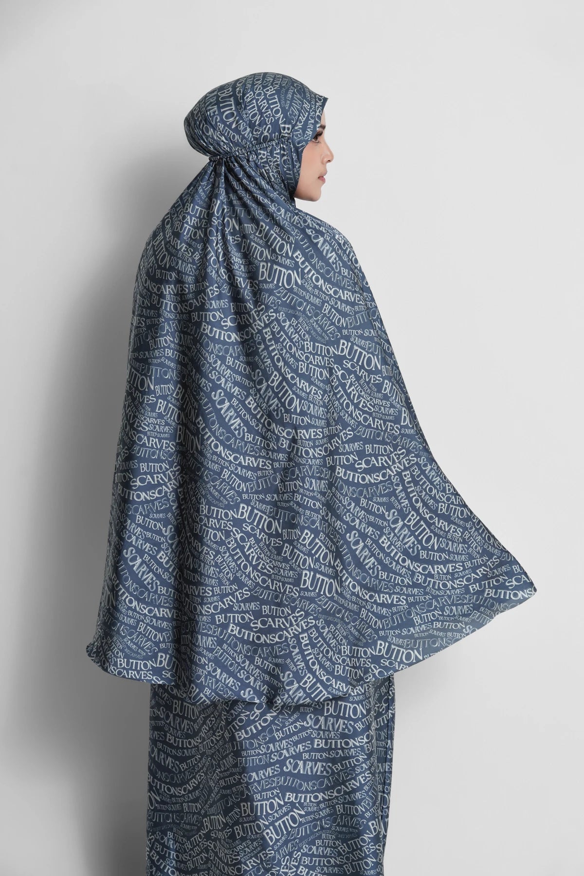 Waves Monogram Prayer Robe - Deep Dive