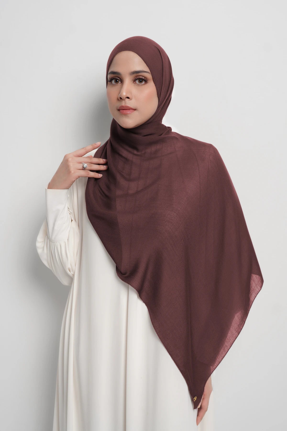 Yura Shawl - Chestnut