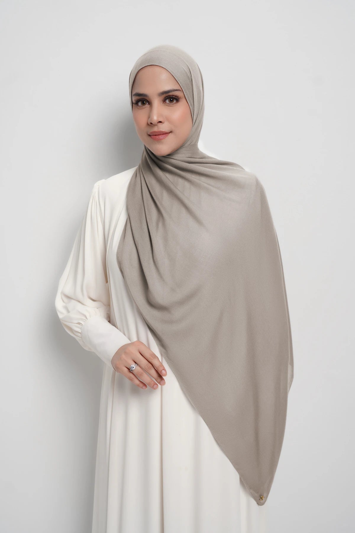 Yura Shawl - Opal Grey