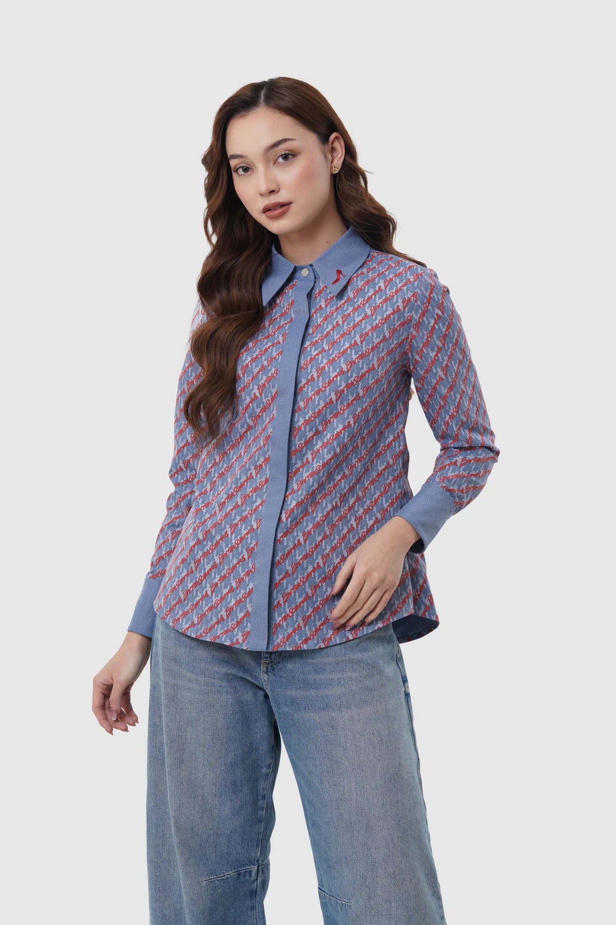The Editor Shirt - Blue