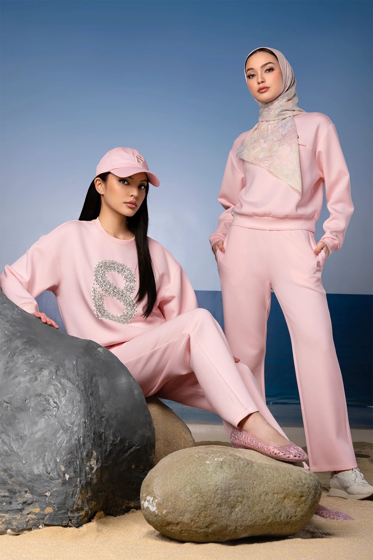 Zoey Basic Pants - Pink
