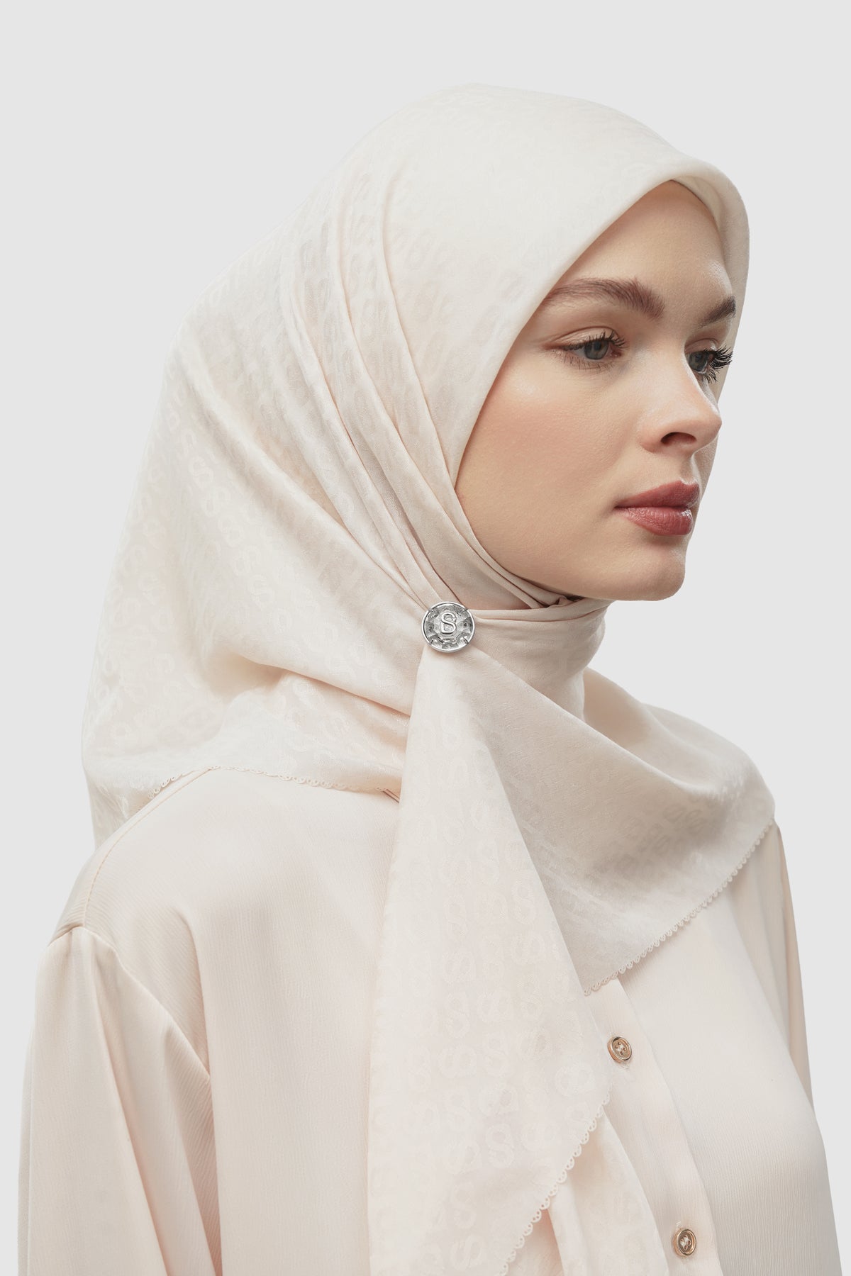 Brillora Pin Brooch - Silver