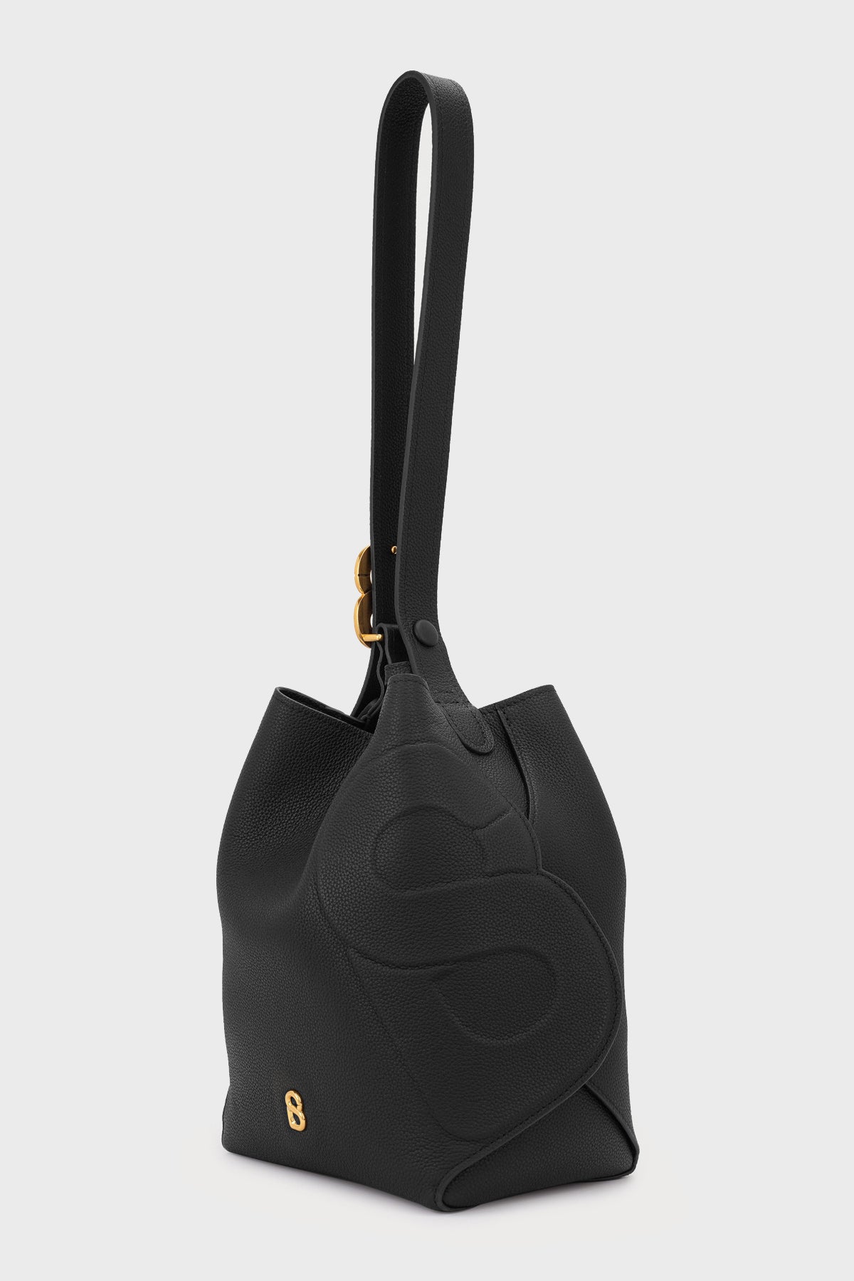Aria Bucket Bag - Black