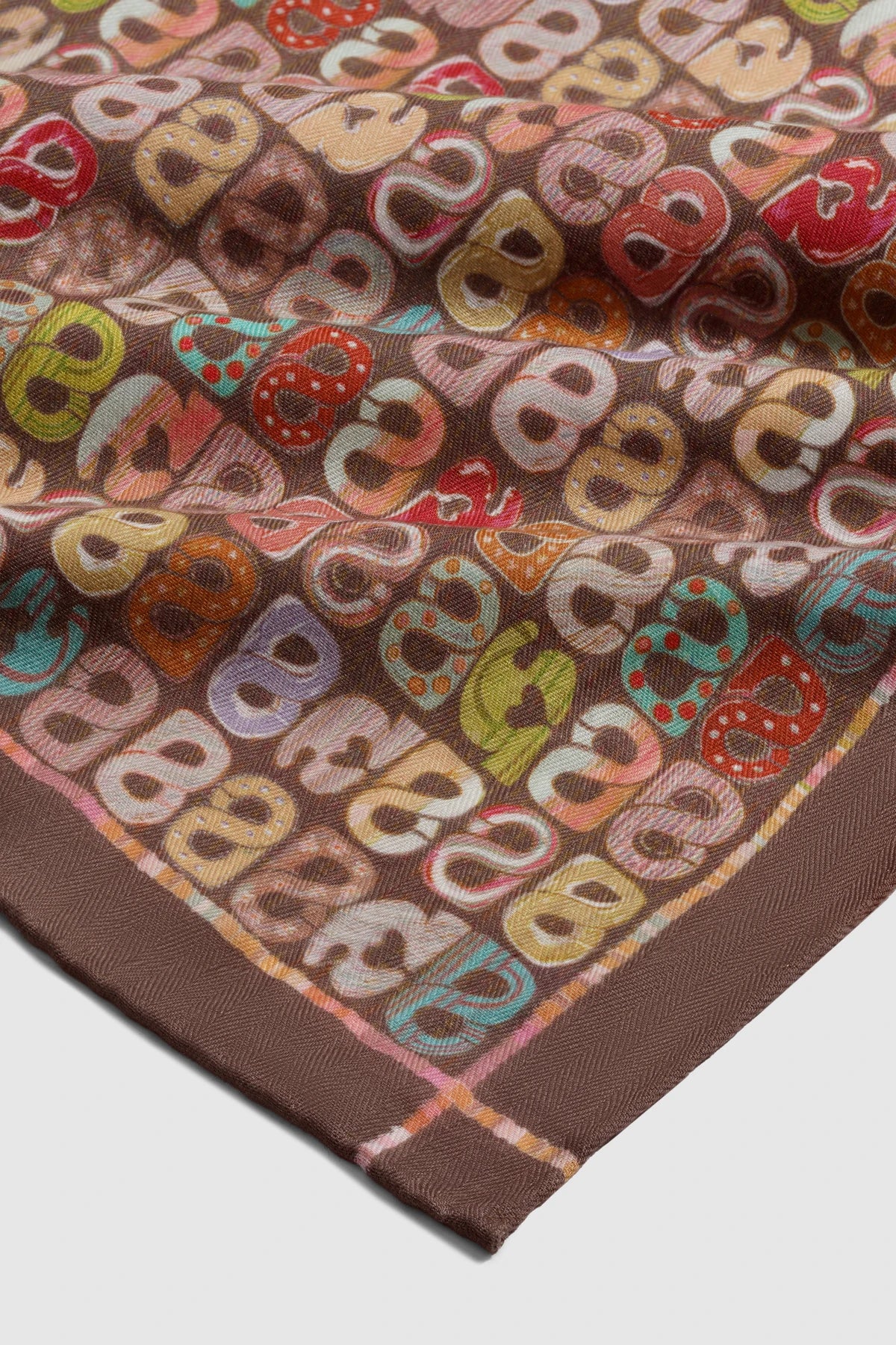Nagita Wool Scarf - Chestnut