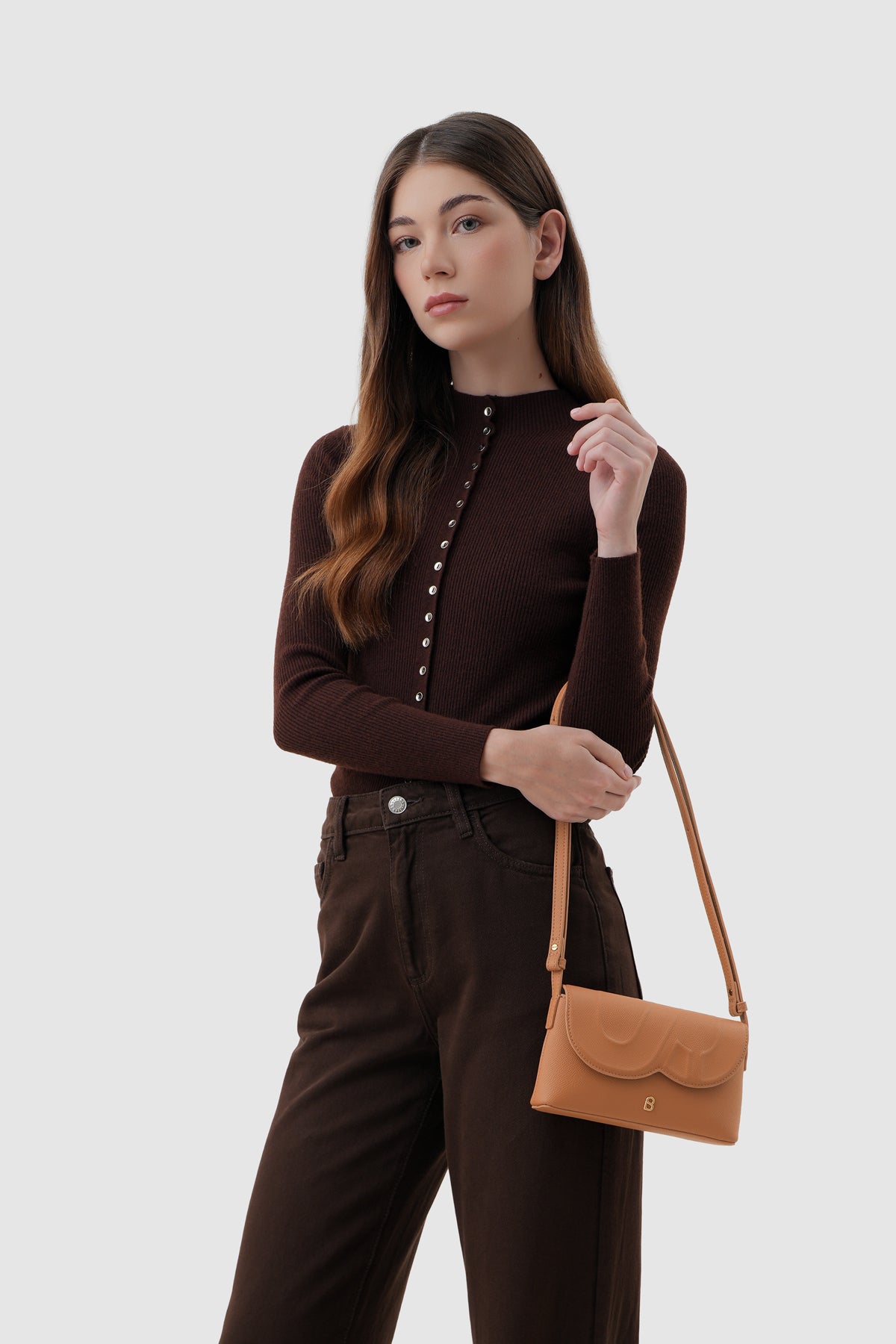 Jenny Sling Bag - Tan