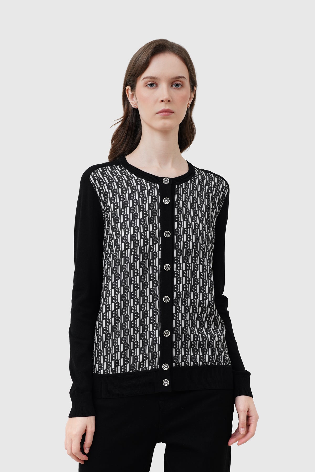 Leena Knit Cardigan - Black