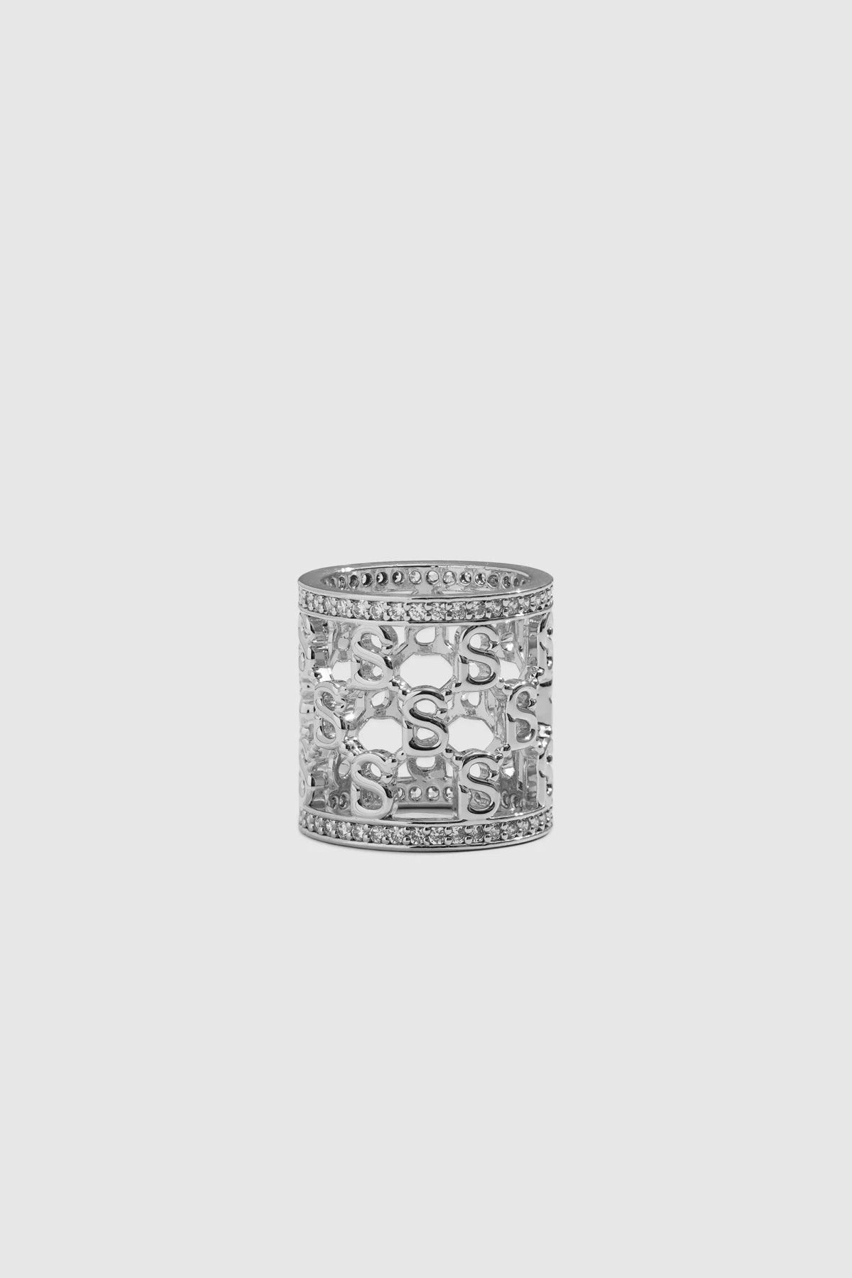 Adara Ring Brooch - Silver
