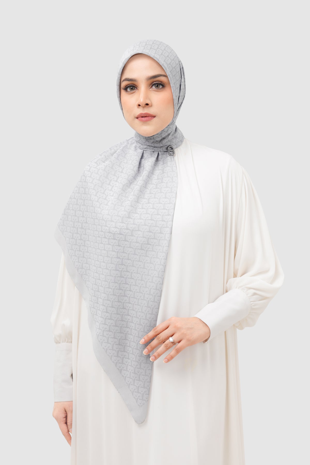 Bimu Twill Square - Cloud Dancer