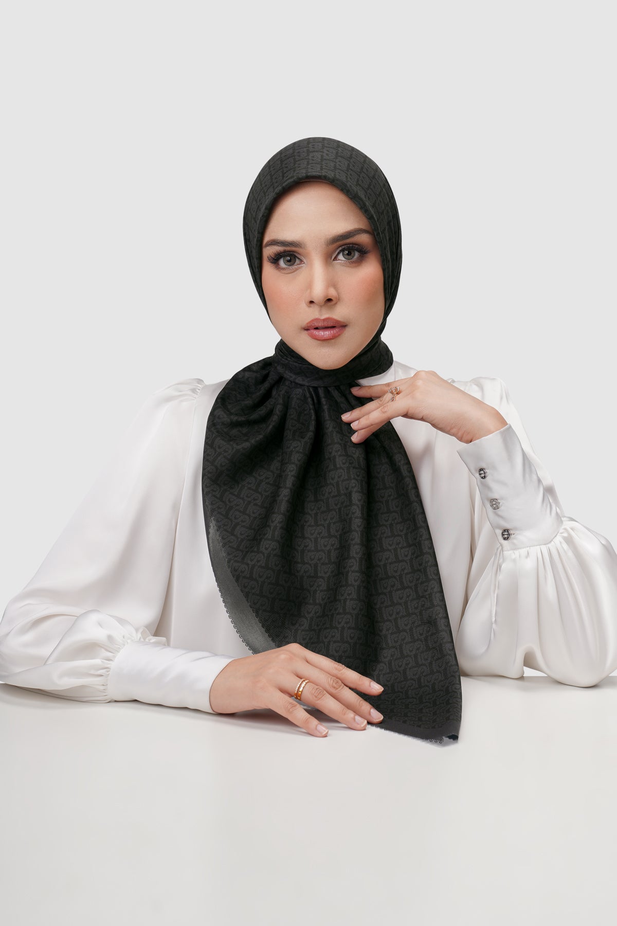 Bimu Twill Square - Charcoal