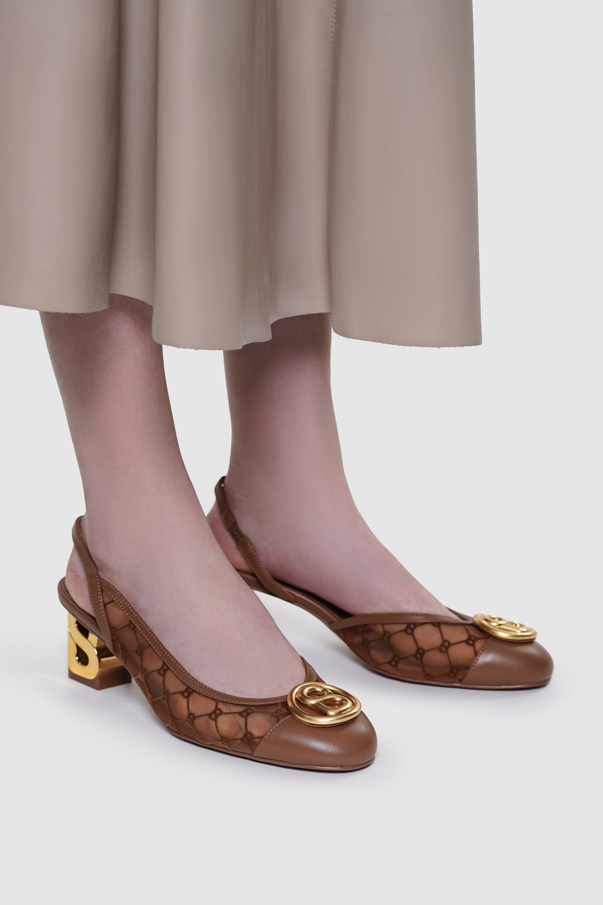 Meela Be Heels - Brown