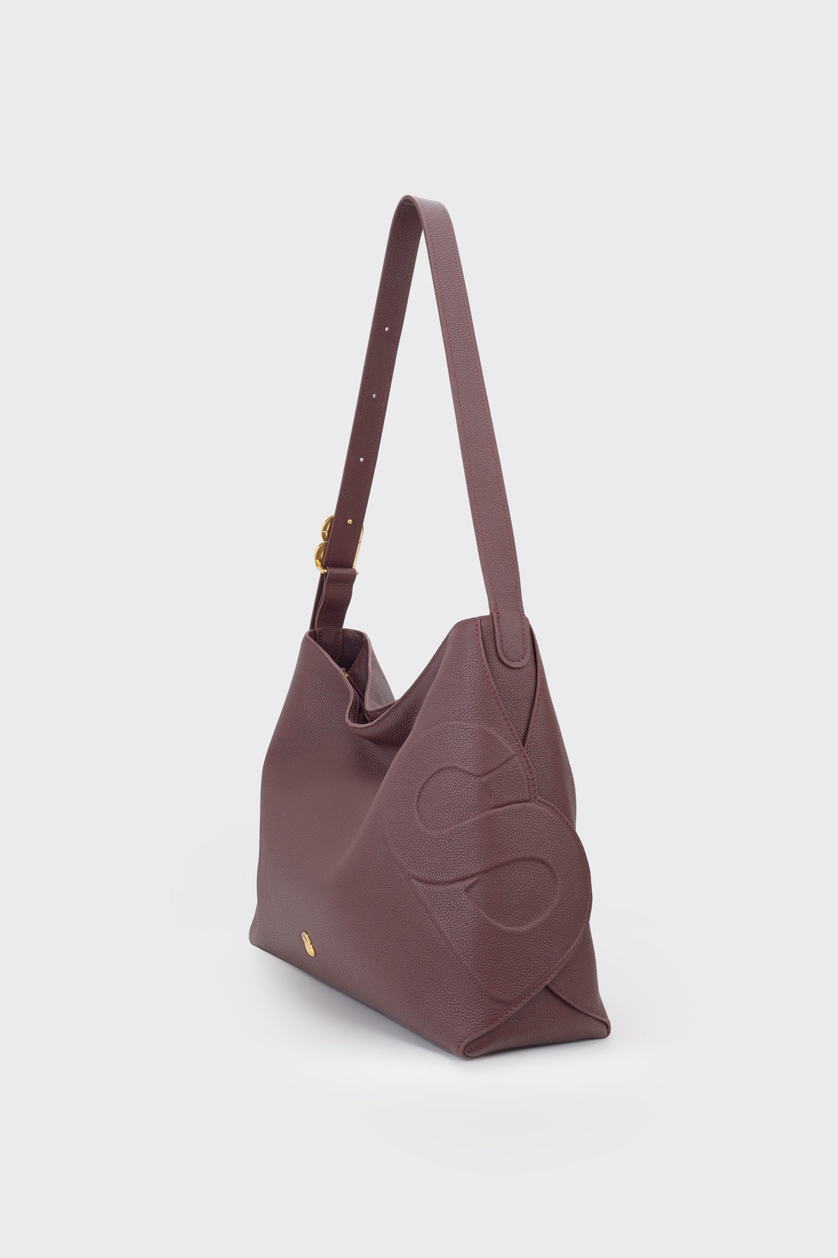Aria Hobo Bag - Burgundy