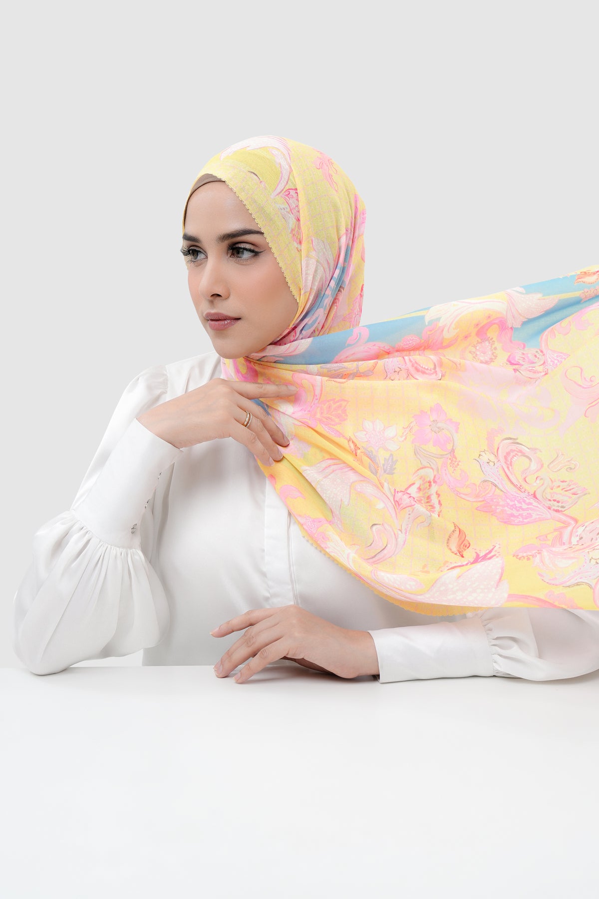 Autograph 3.0 Voile Shawl - Wildflower