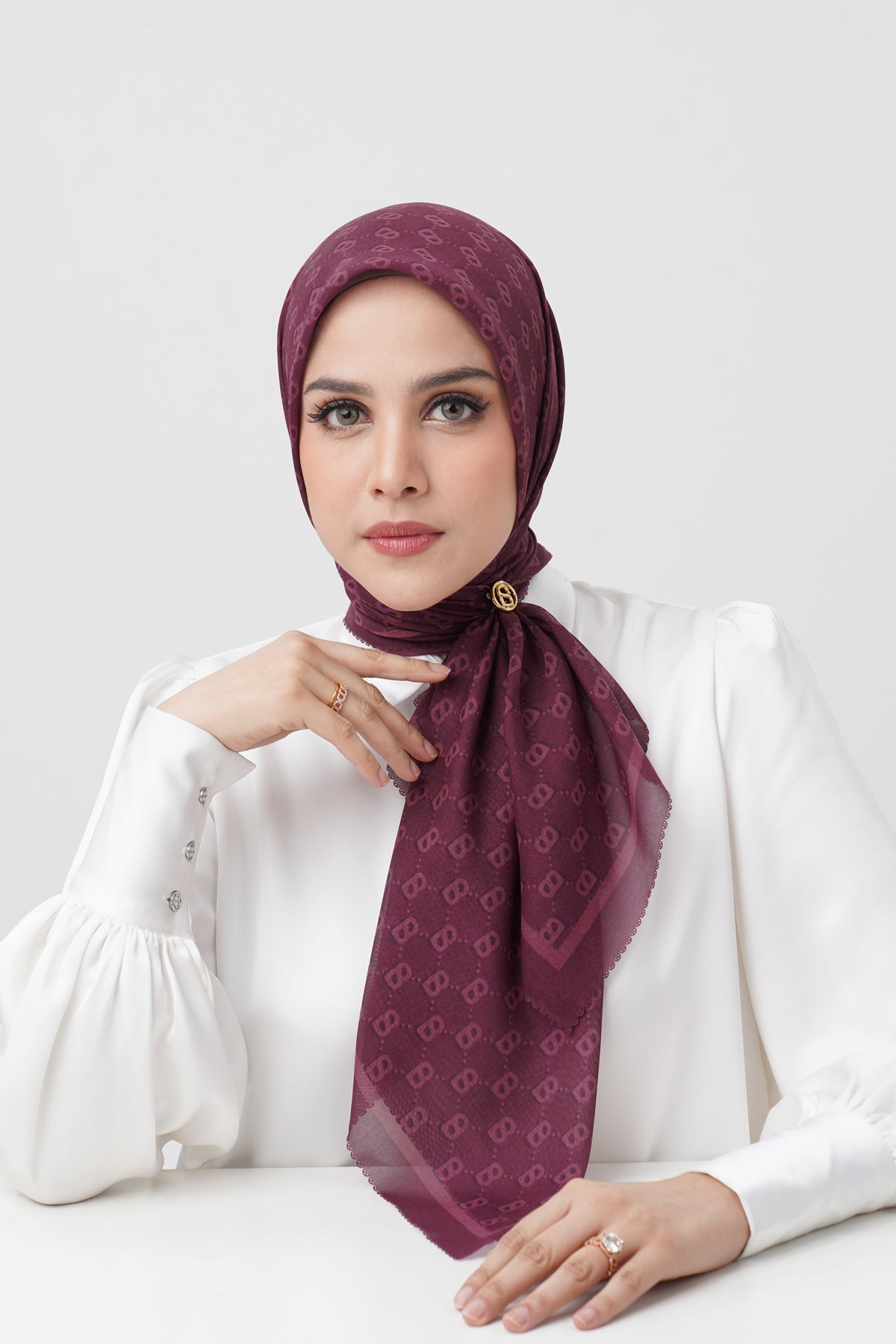 Beverly Square - Plum