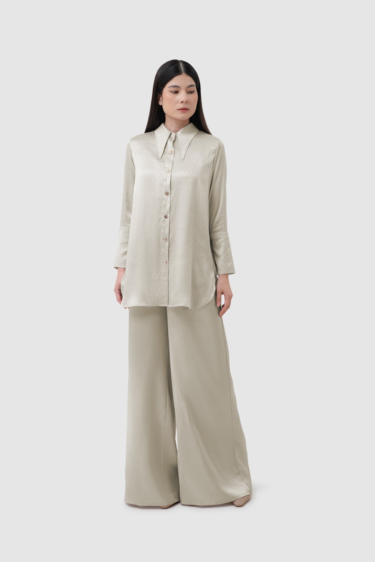 Elora Tapis Shirt - Wheat