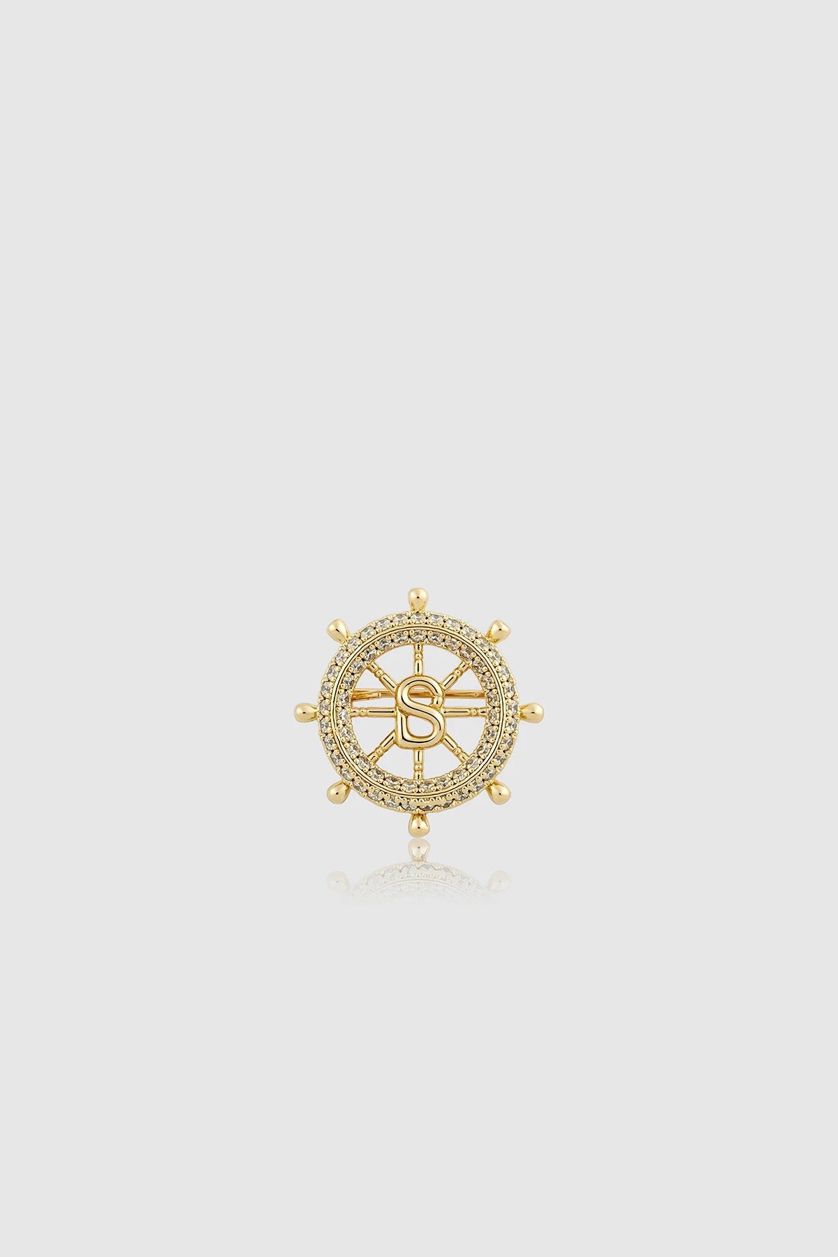 Maris Pin Brooch - Gold