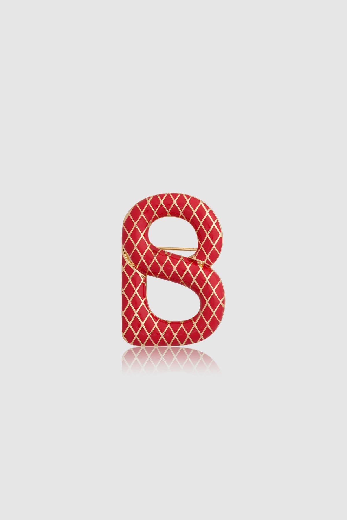 Alice Brooch - Red