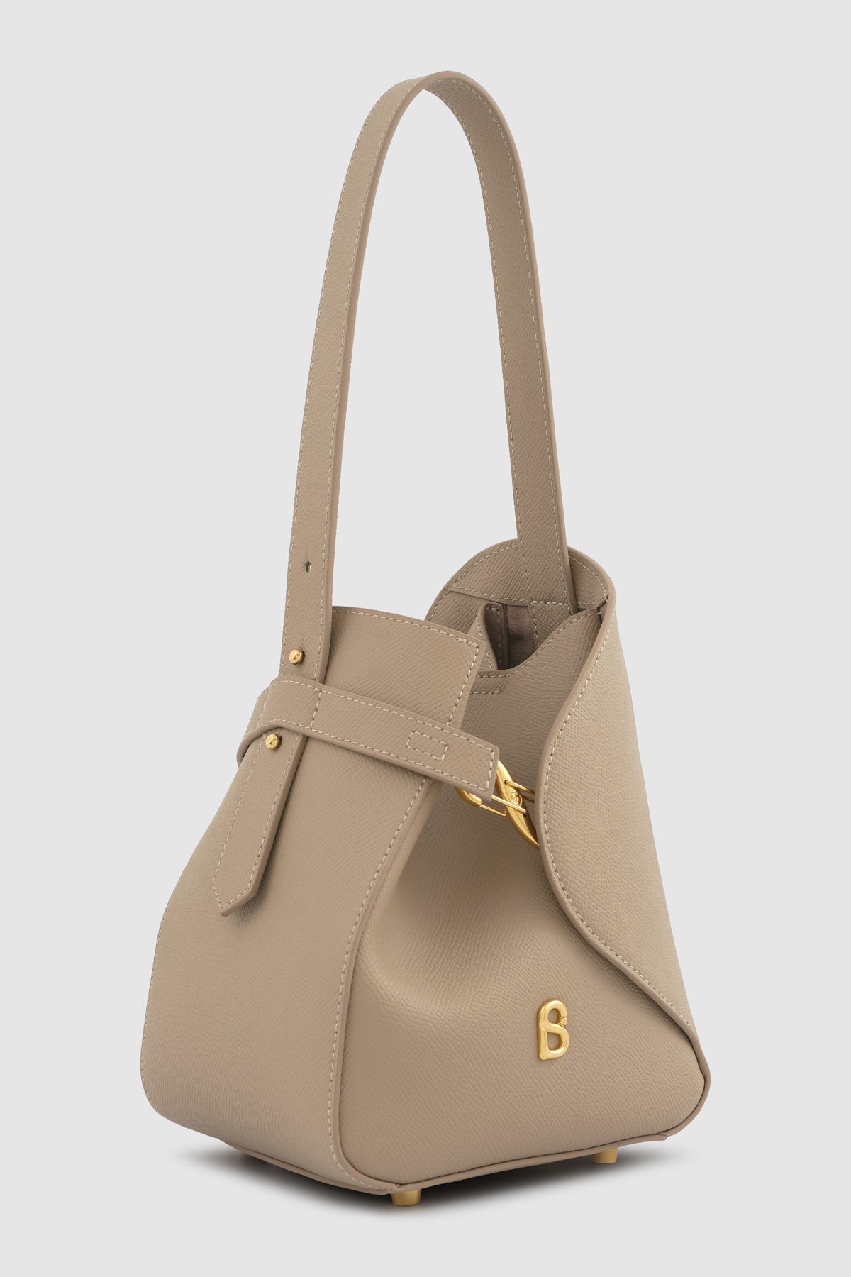 Britney Bag Small - Saffiano Leather - Clay